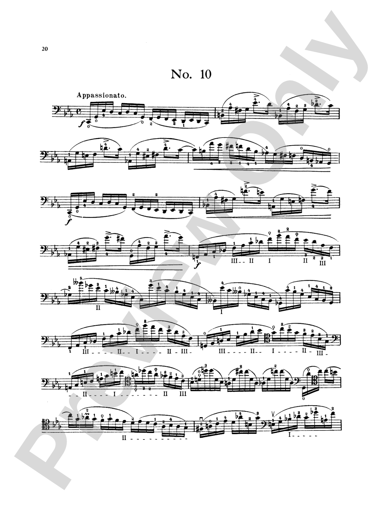 Popper: High School of Cello Playing, Op. 73 (40 Etudes)