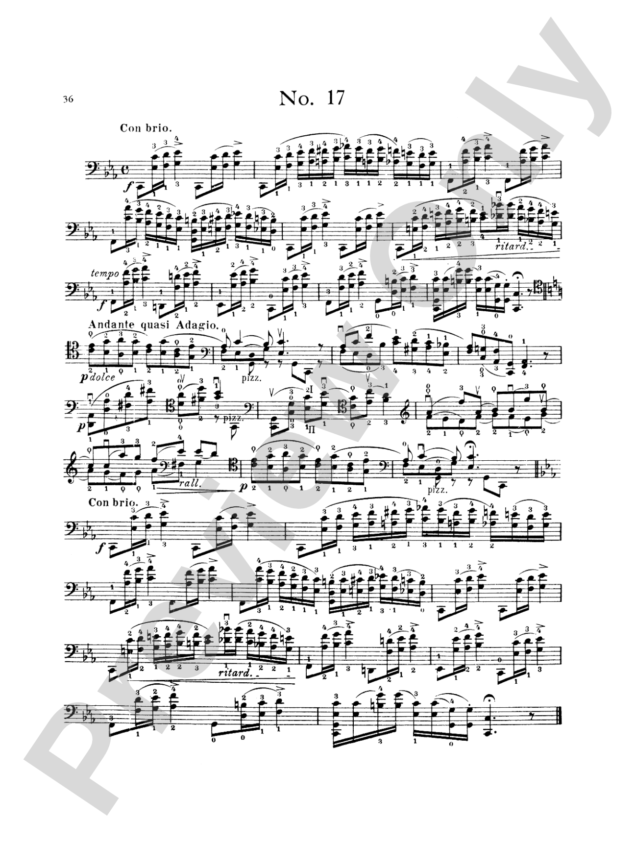 Popper: High School of Cello Playing, Op. 73 (40 Etudes)
