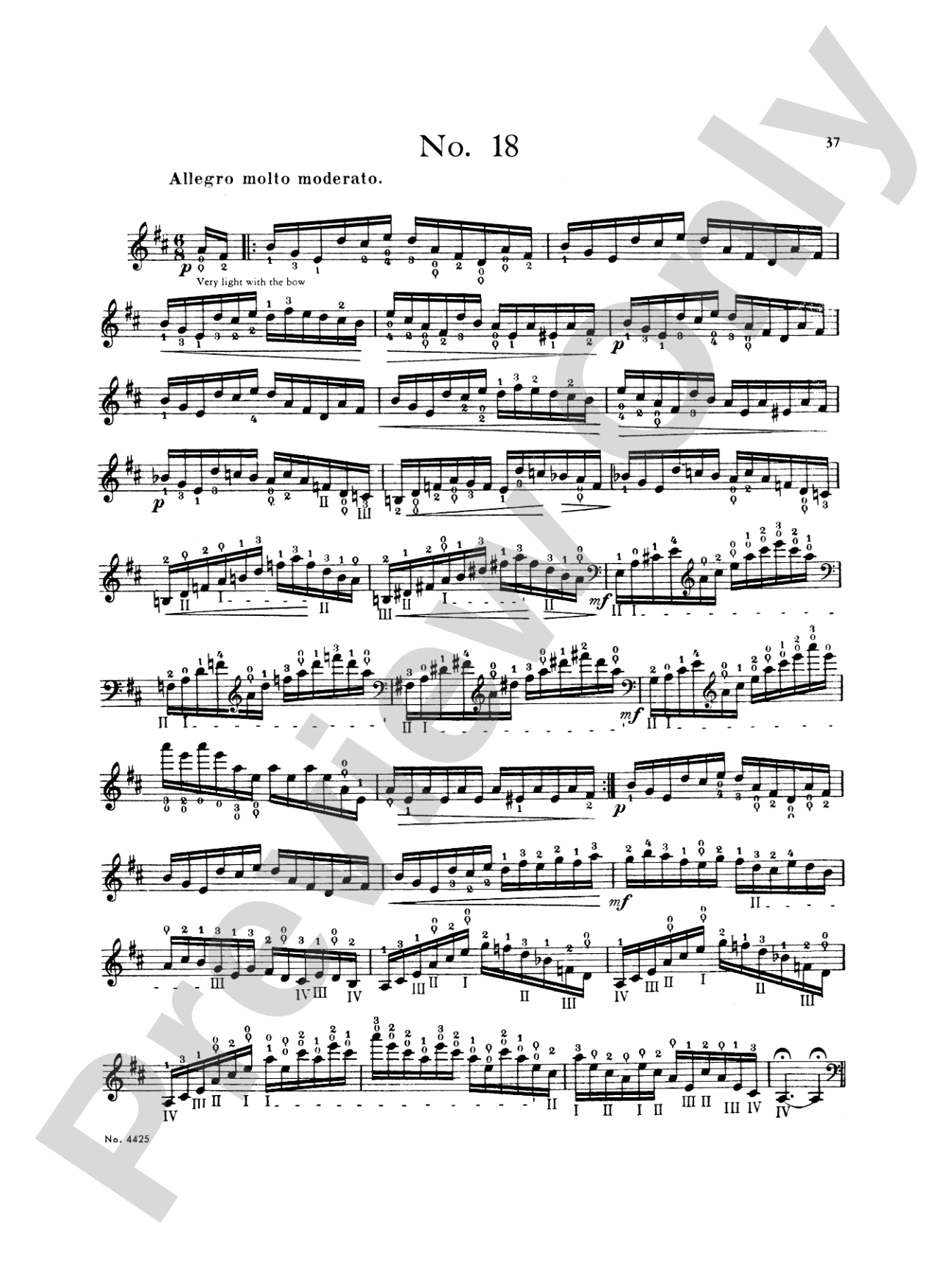 Popper: High School of Cello Playing, Op. 73 (40 Etudes)