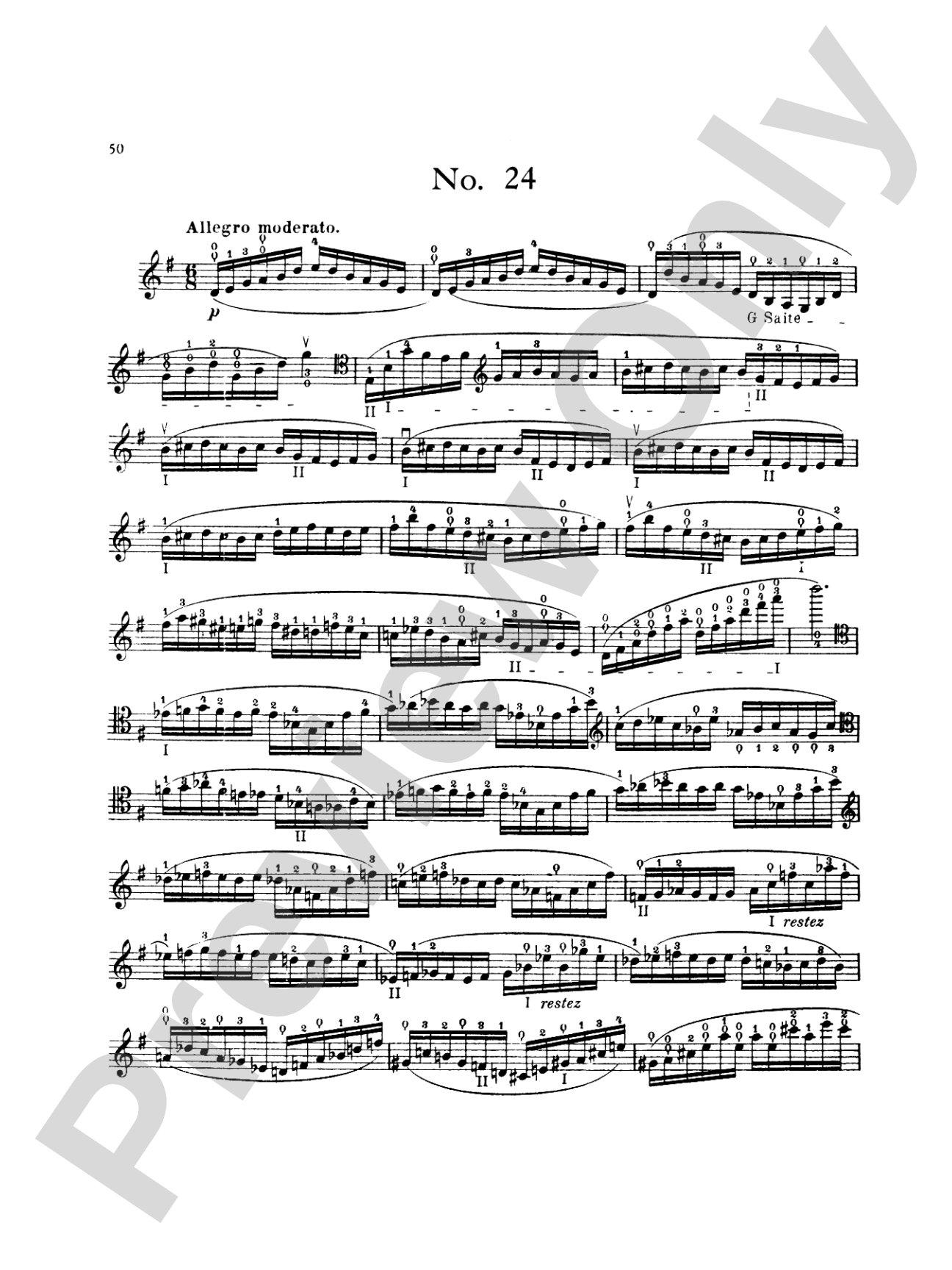 Popper: High School of Cello Playing, Op. 73 (40 Etudes)