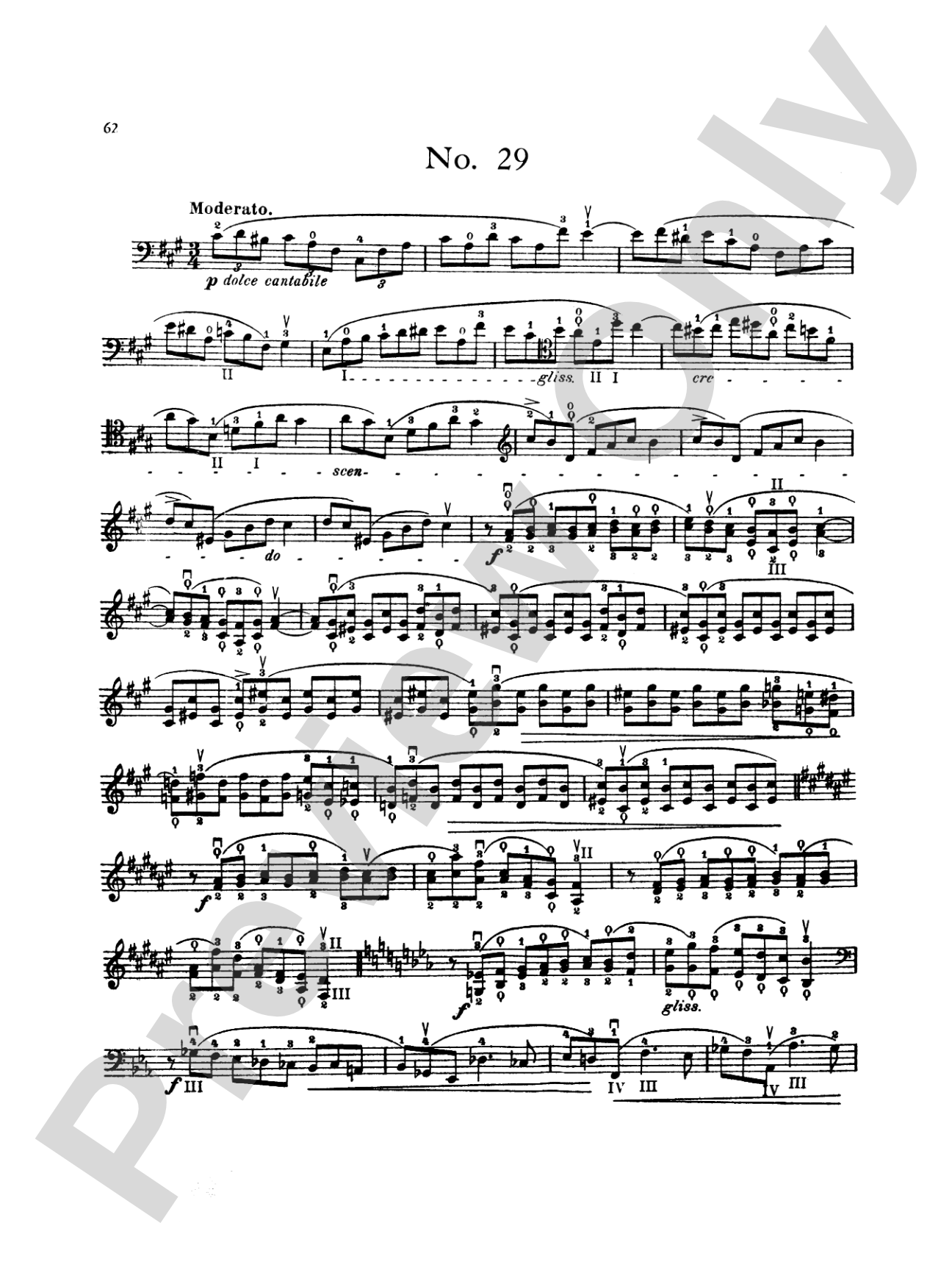 Popper: High School of Cello Playing, Op. 73 (40 Etudes)