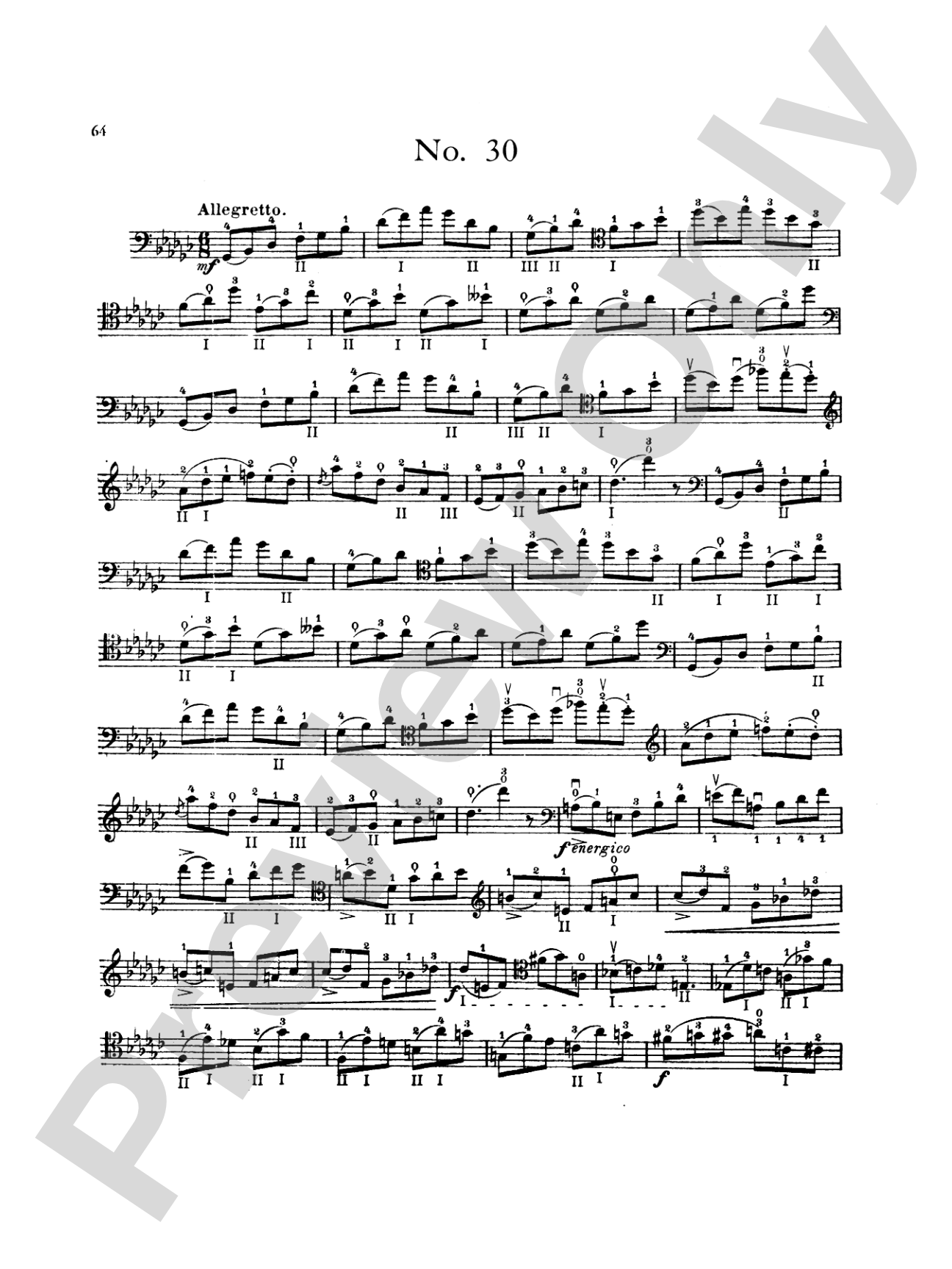 Popper: High School of Cello Playing, Op. 73 (40 Etudes)