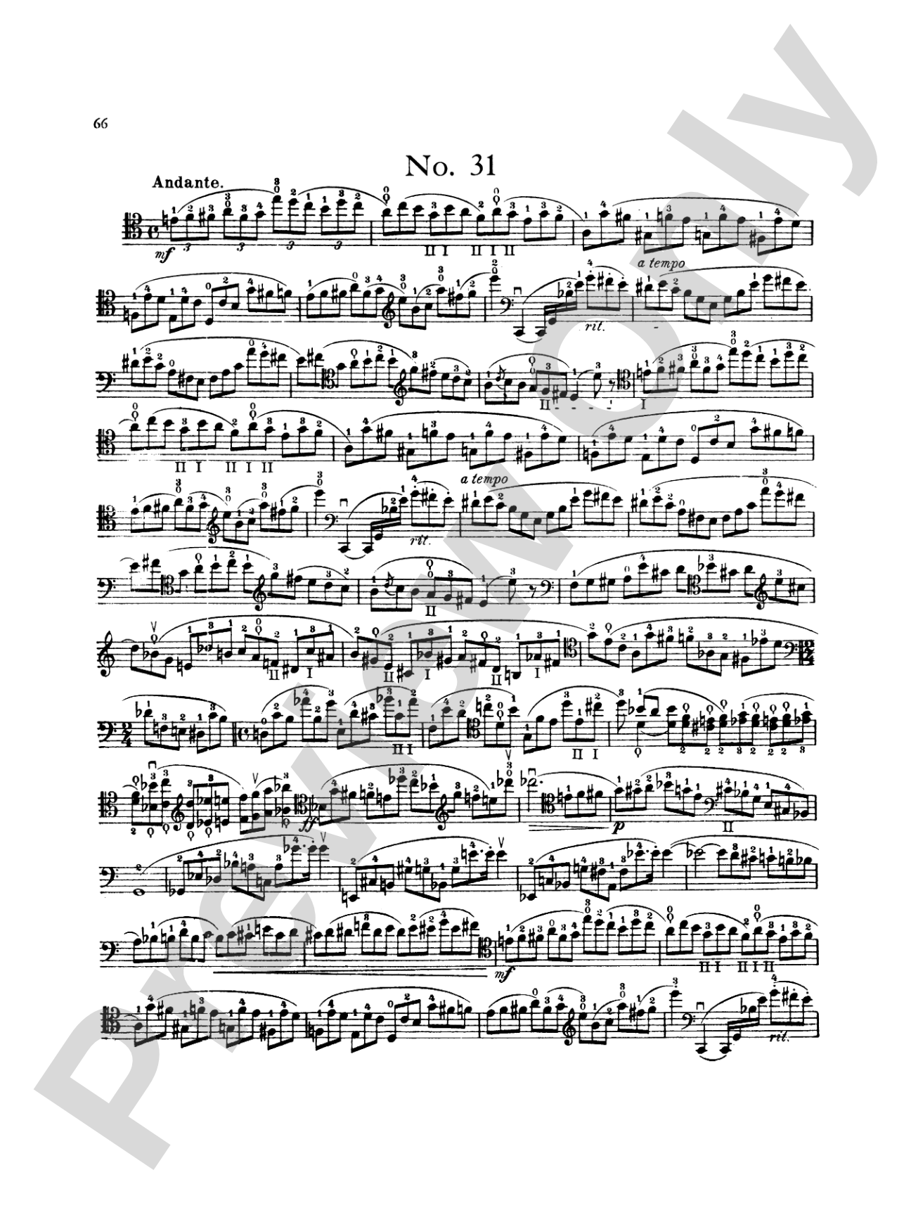 Popper: High School of Cello Playing, Op. 73 (40 Etudes)