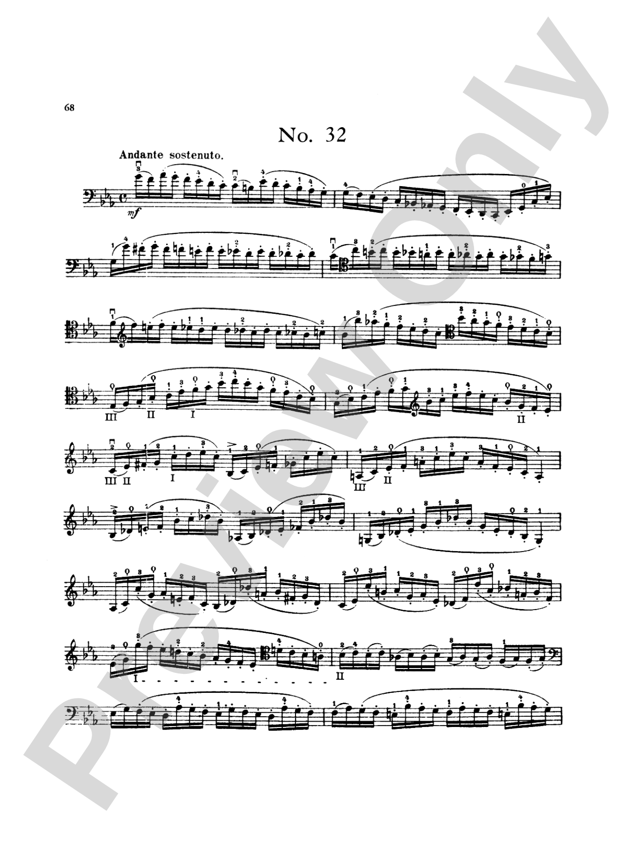 Popper: High School of Cello Playing, Op. 73 (40 Etudes)