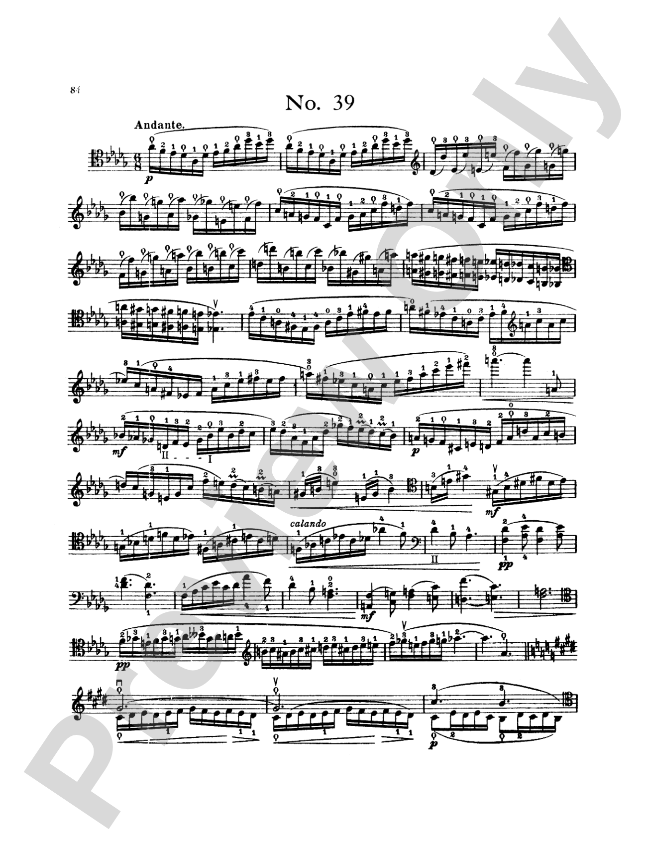 Popper: High School of Cello Playing, Op. 73 (40 Etudes)