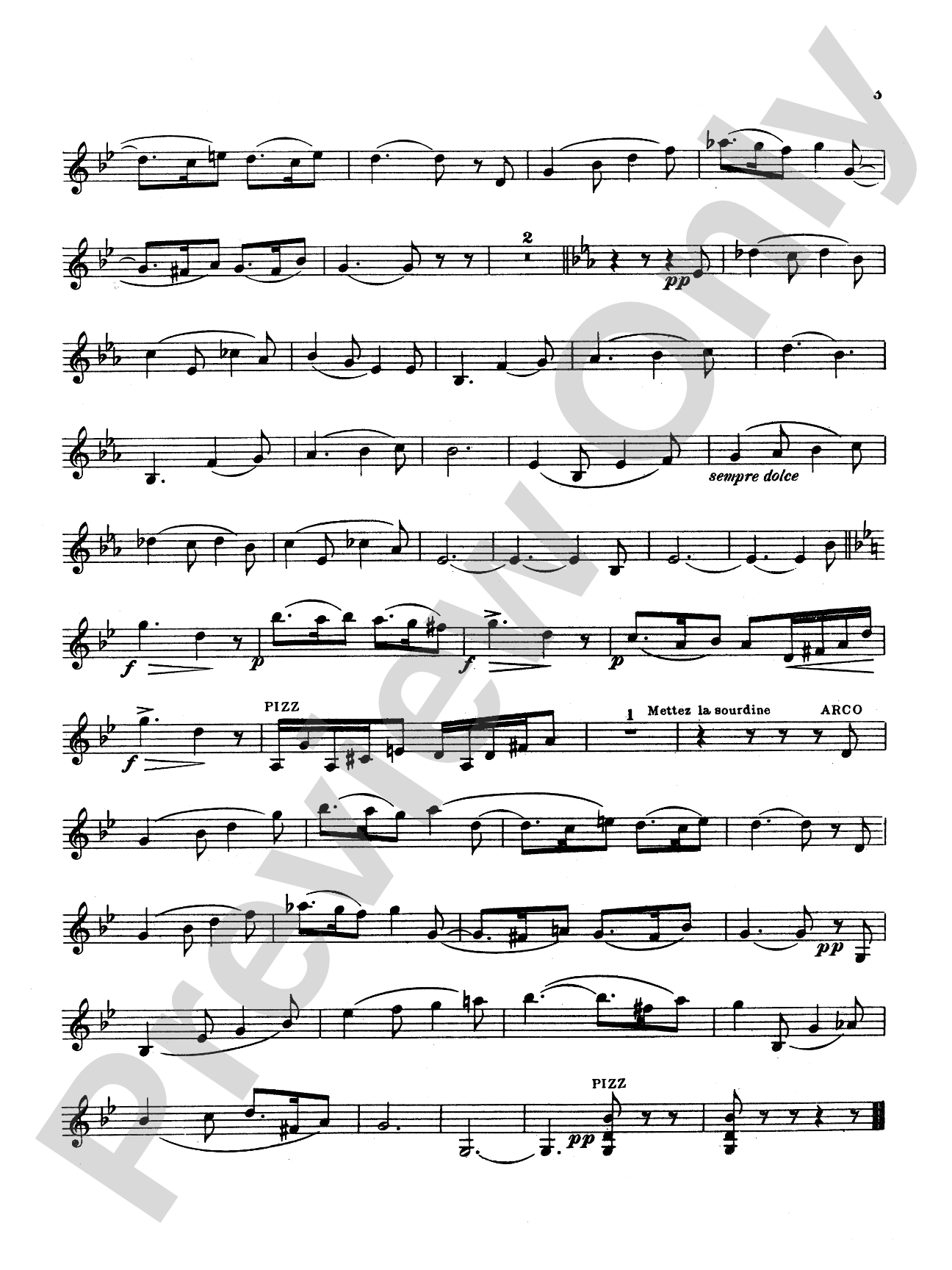 Fauré: Sicilienne, Op. 78: Cello or Violin & Piano Book