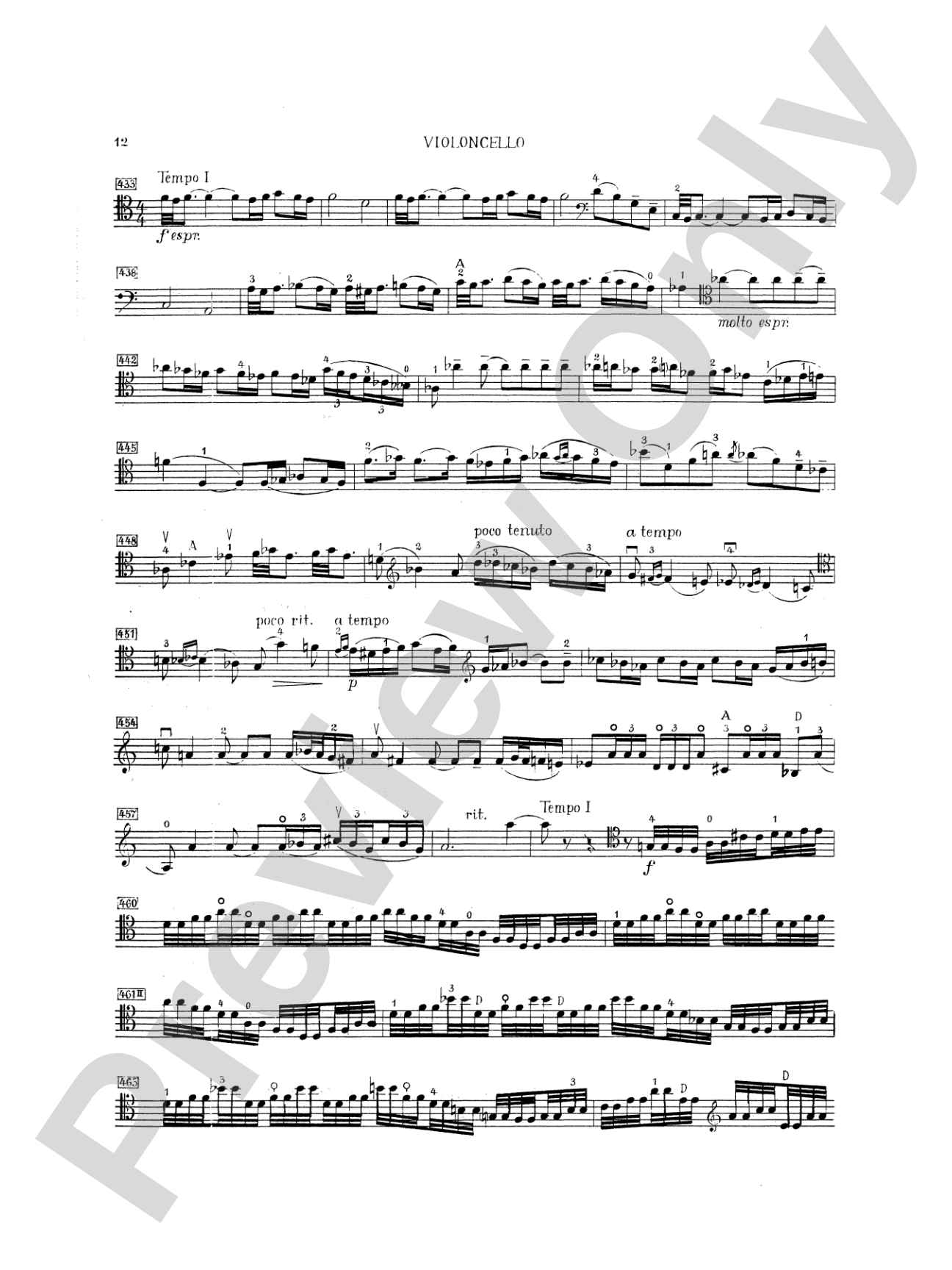 Khachaturian: Concert Rhapsody: Cello Book