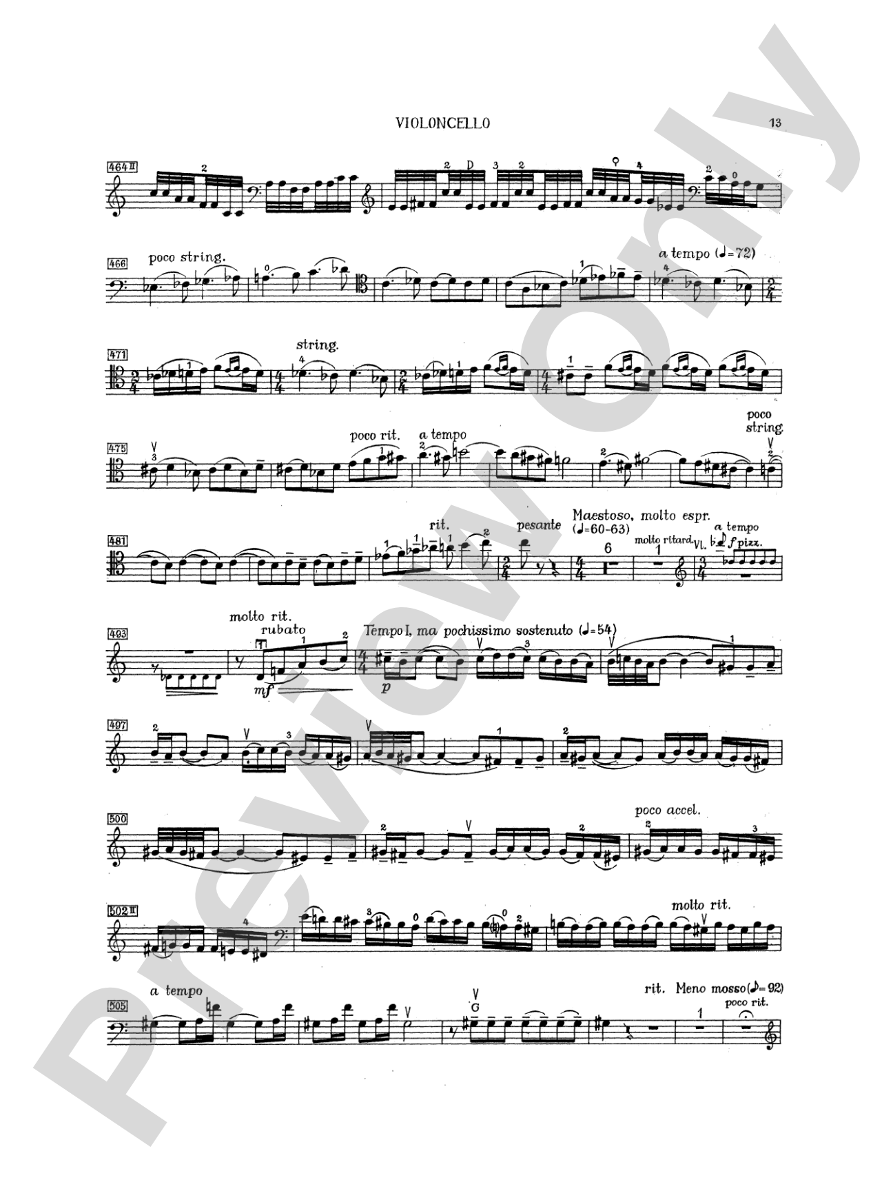 Khachaturian: Concert Rhapsody: Cello Book