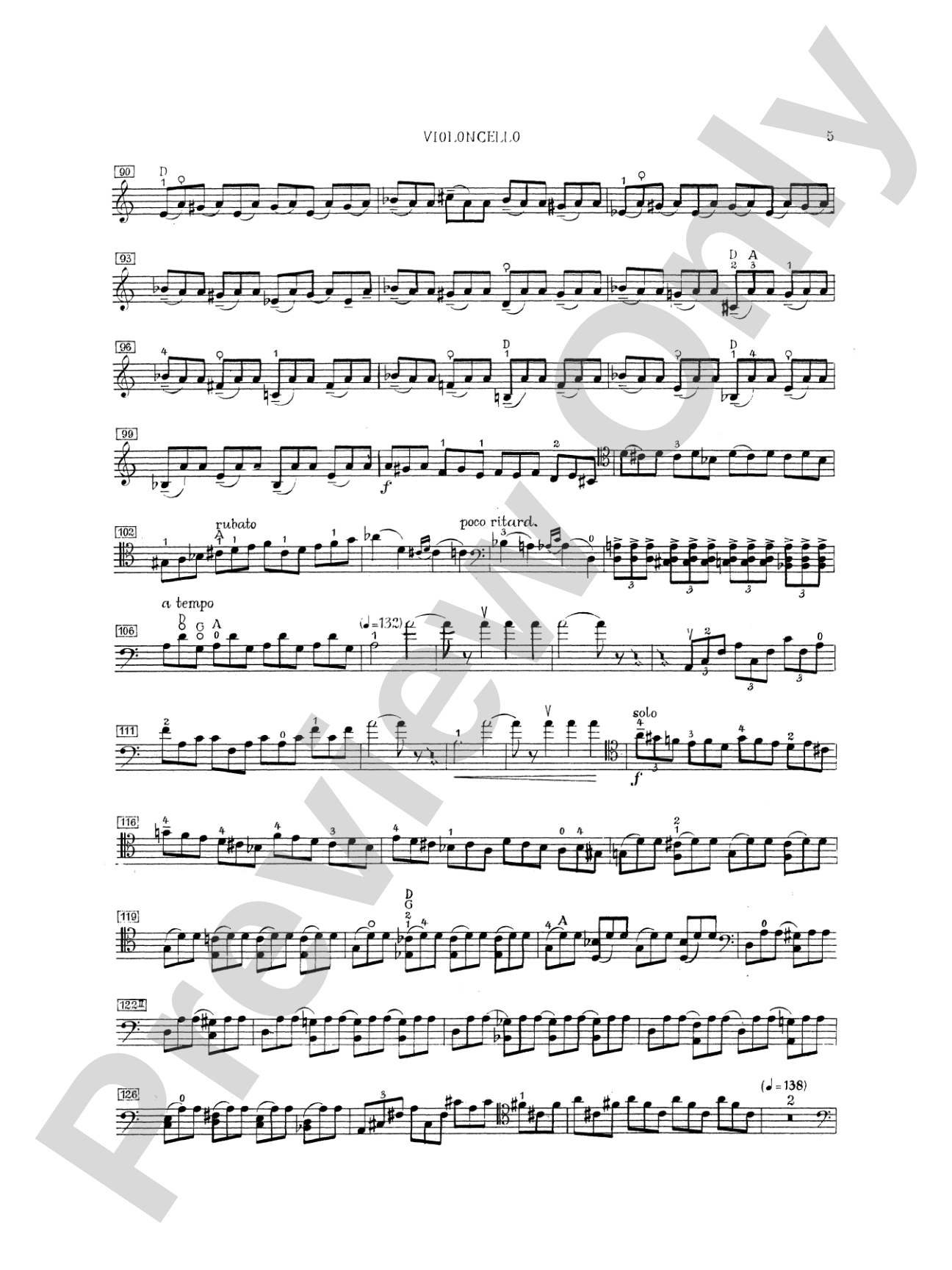 Khachaturian: Concert Rhapsody: Cello Book