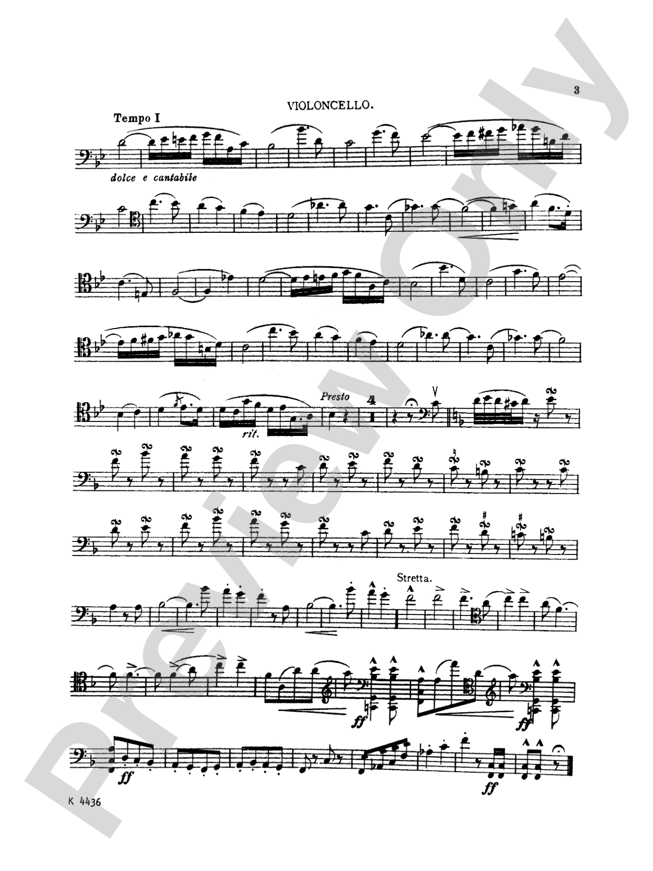 Popper: Arlequin and Papillon: Cello Book