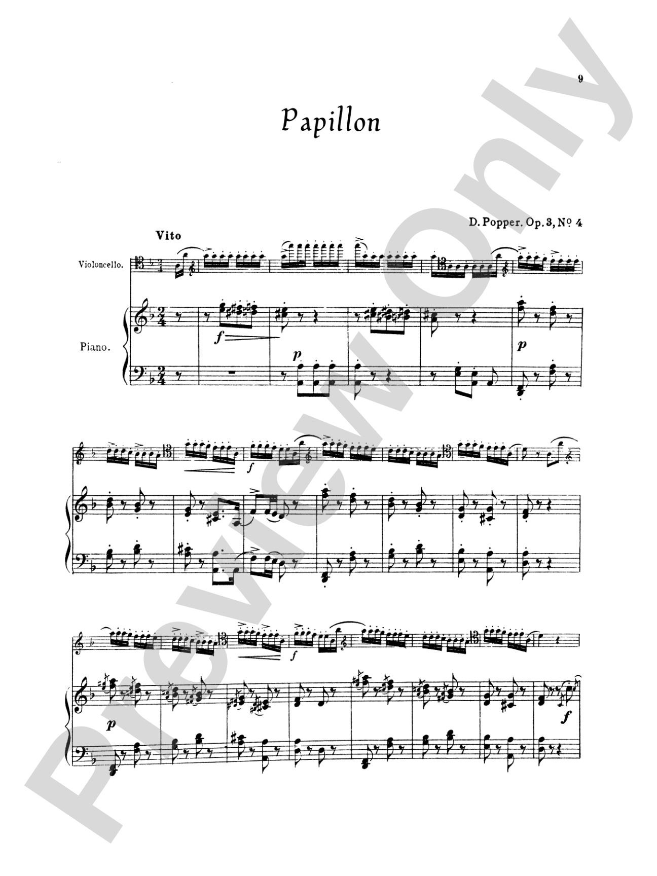 Popper: Arlequin and Papillon