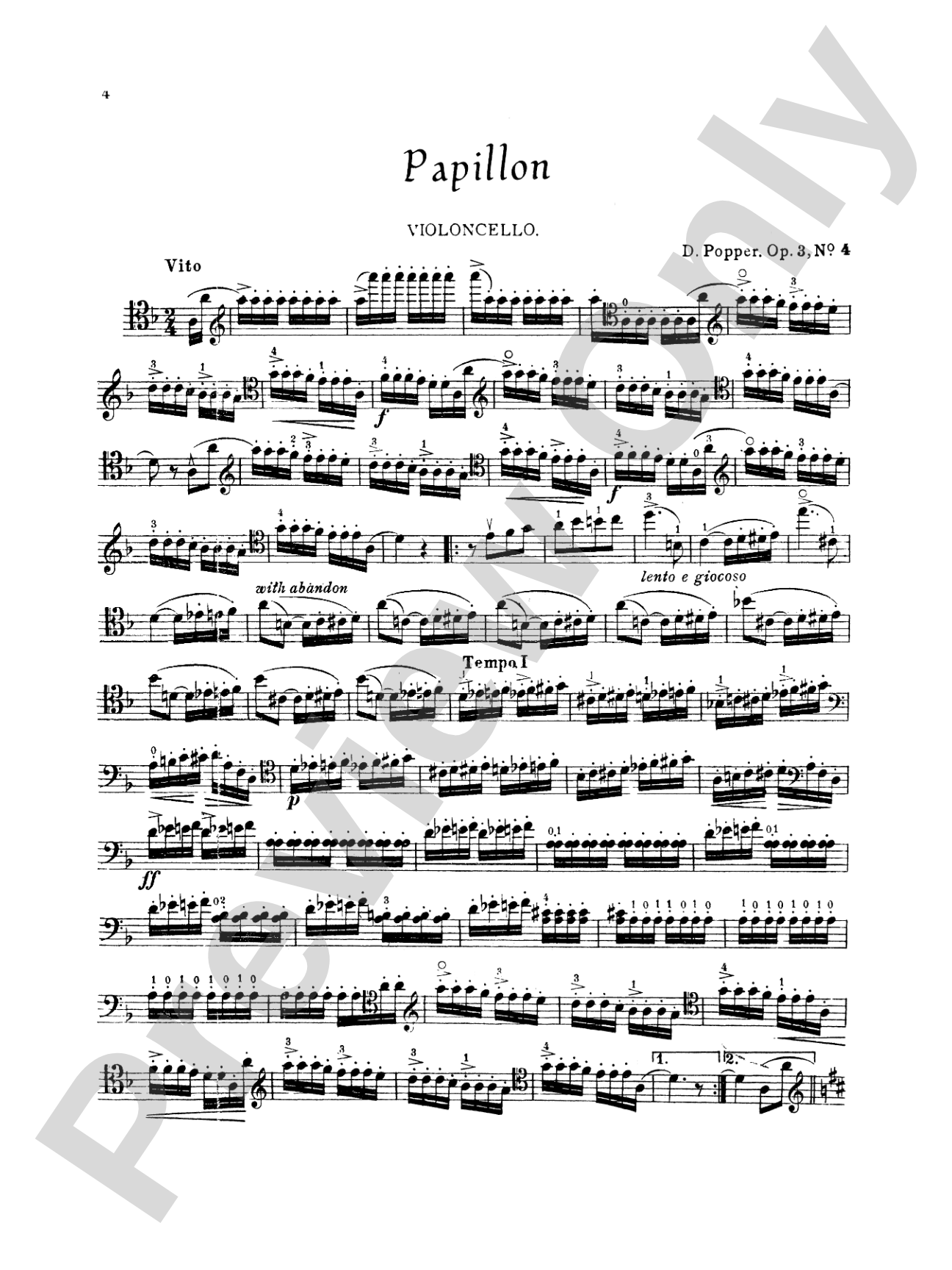 Popper: Arlequin and Papillon
