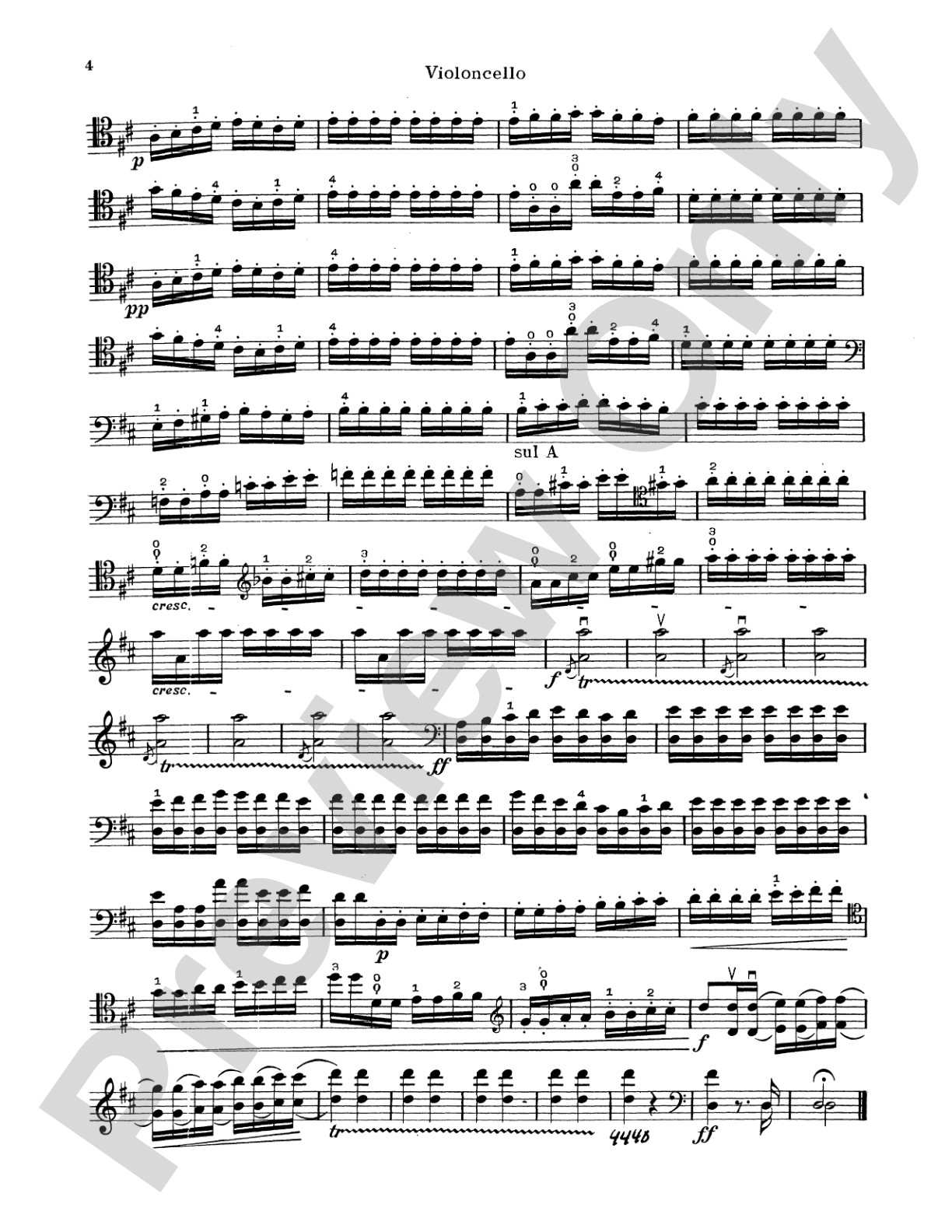 Popper: Hungarian Rhapsody, Op. 68: Cello Book