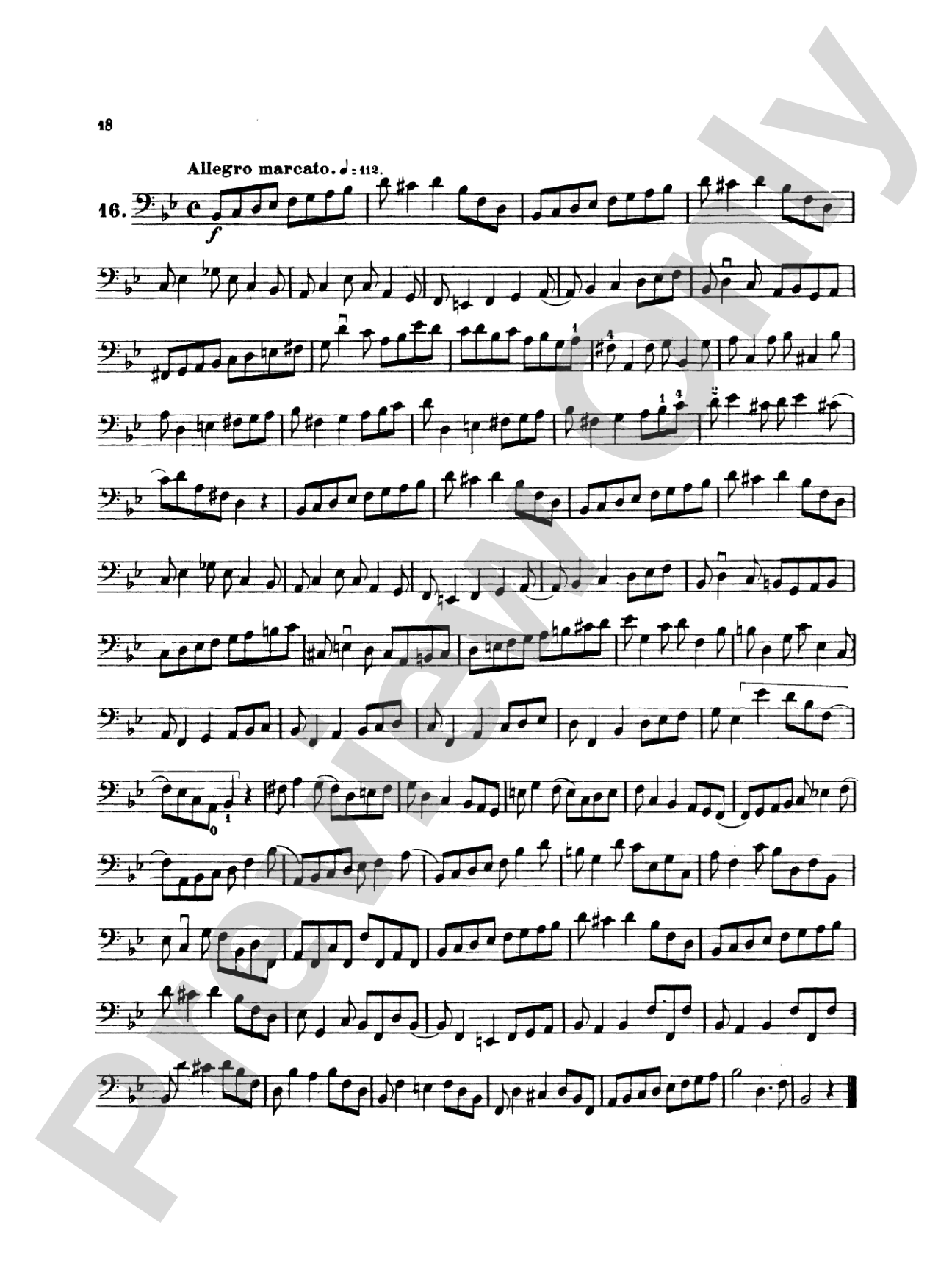 Simandl: Thirty Etudes for Double Bass: String Bass Book