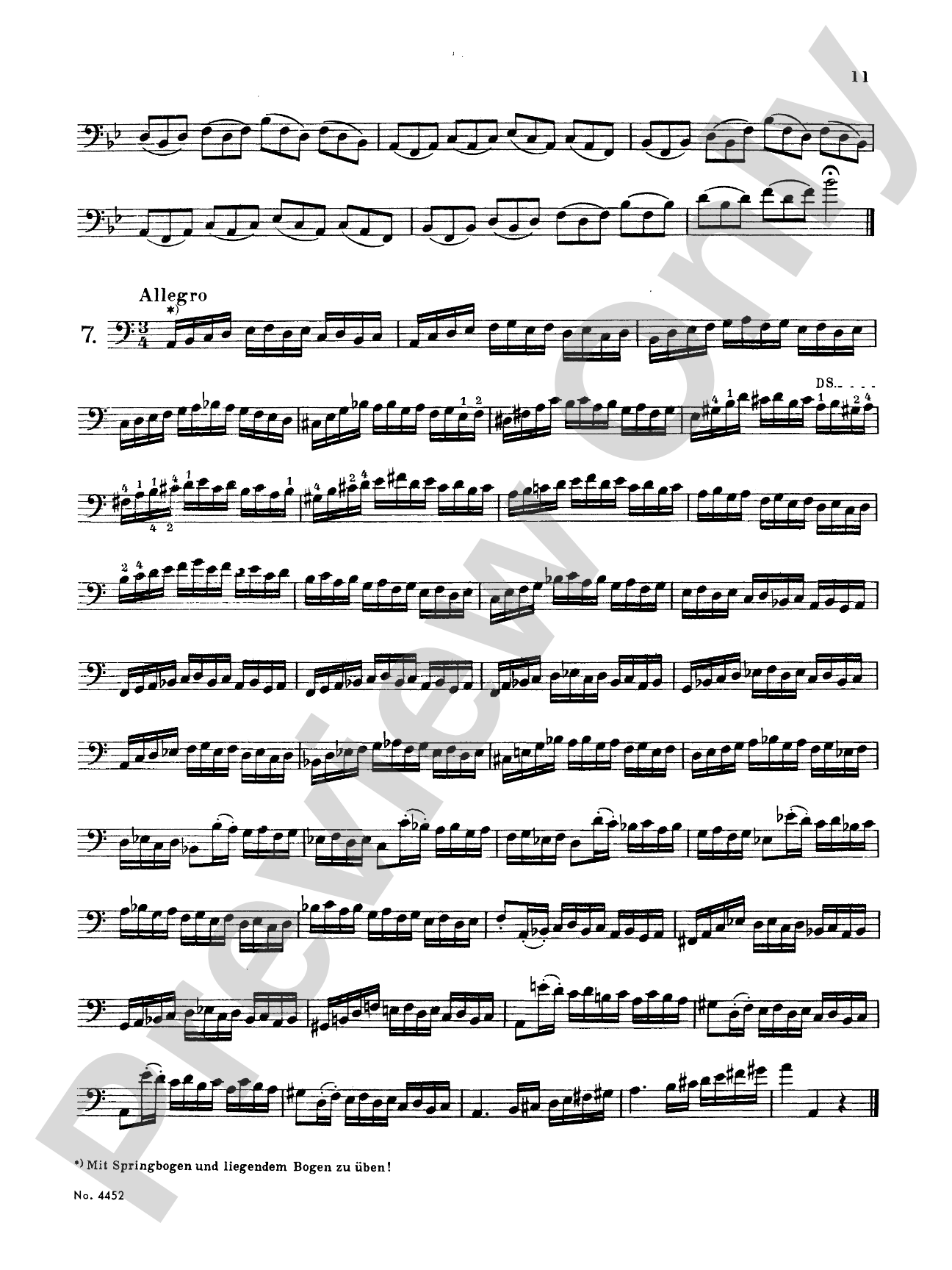 Storch: Thirty-Two Etudes: String Bass Book