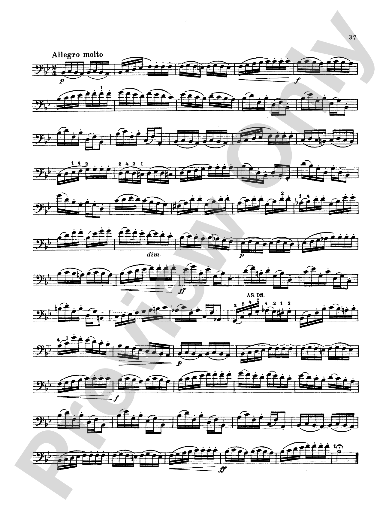 Storch: Thirty-Two Etudes: String Bass Book