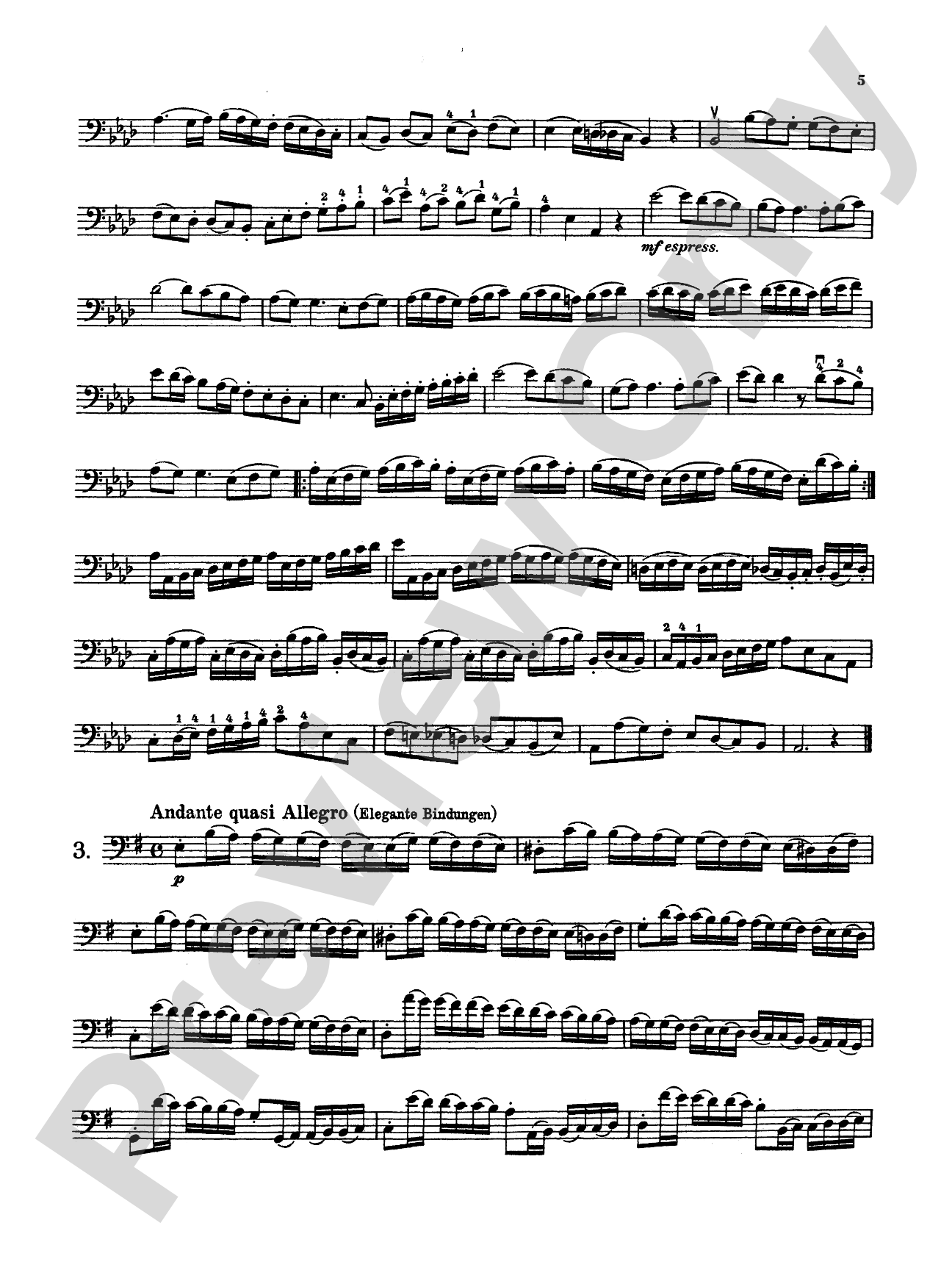 Storch: Thirty-Two Etudes: String Bass Book