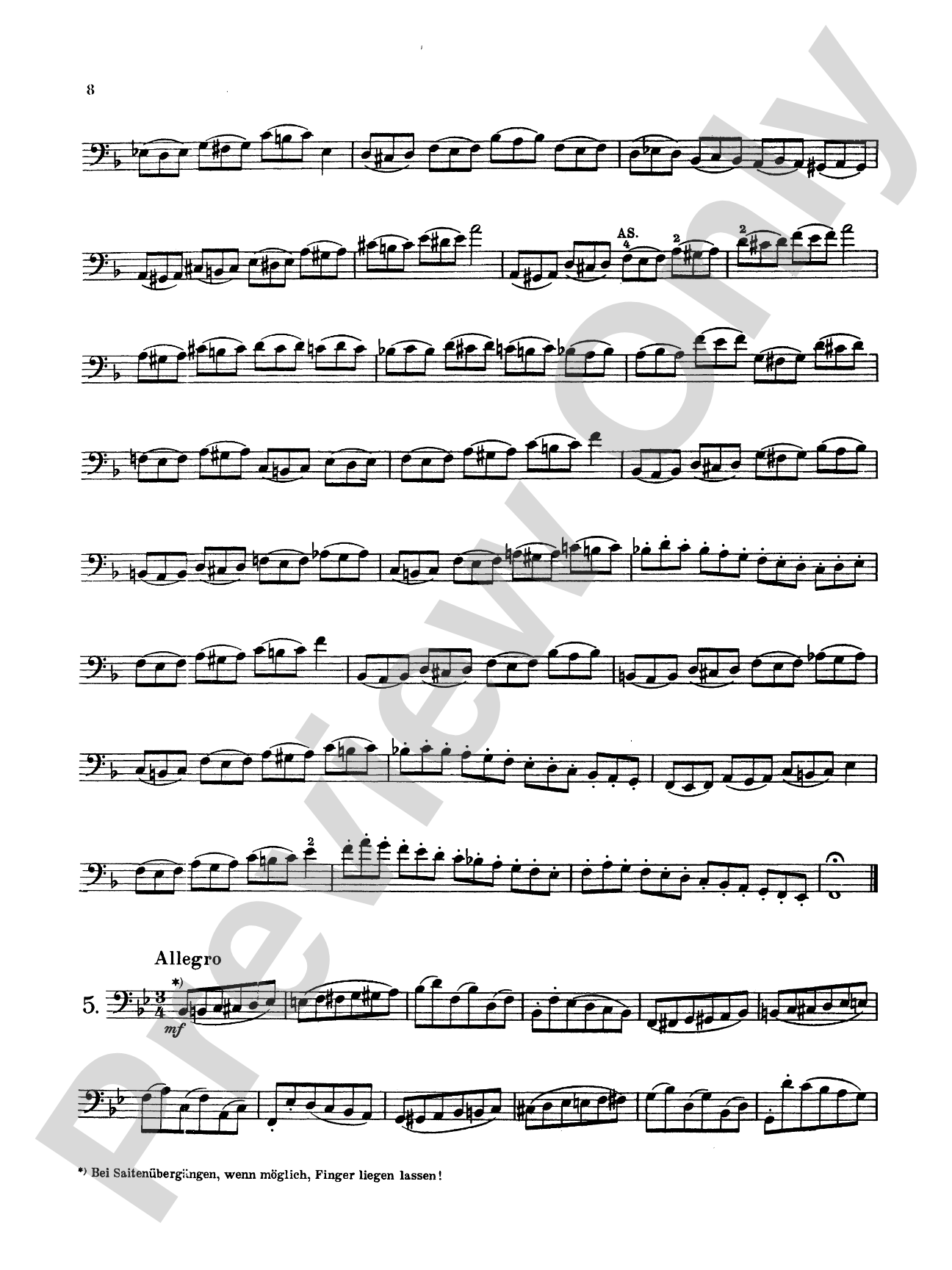 Storch: Thirty-Two Etudes: String Bass Book