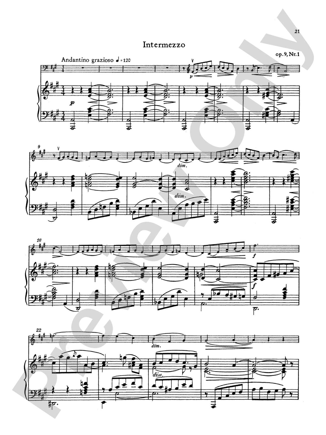 Glière: Four Pieces
