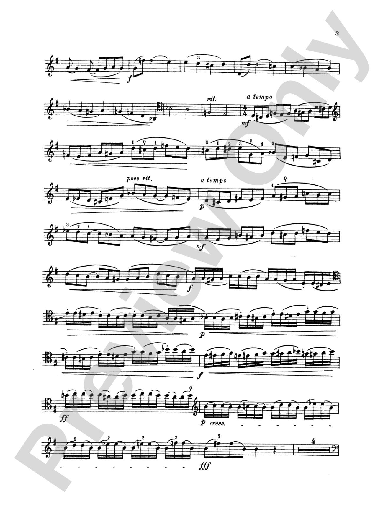 Koussevitzky: Concerto, Op. 3: String Bass Book