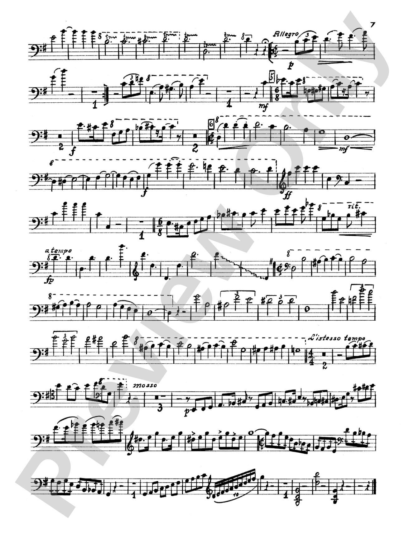 Klose: Concerto in A, Op. 18
