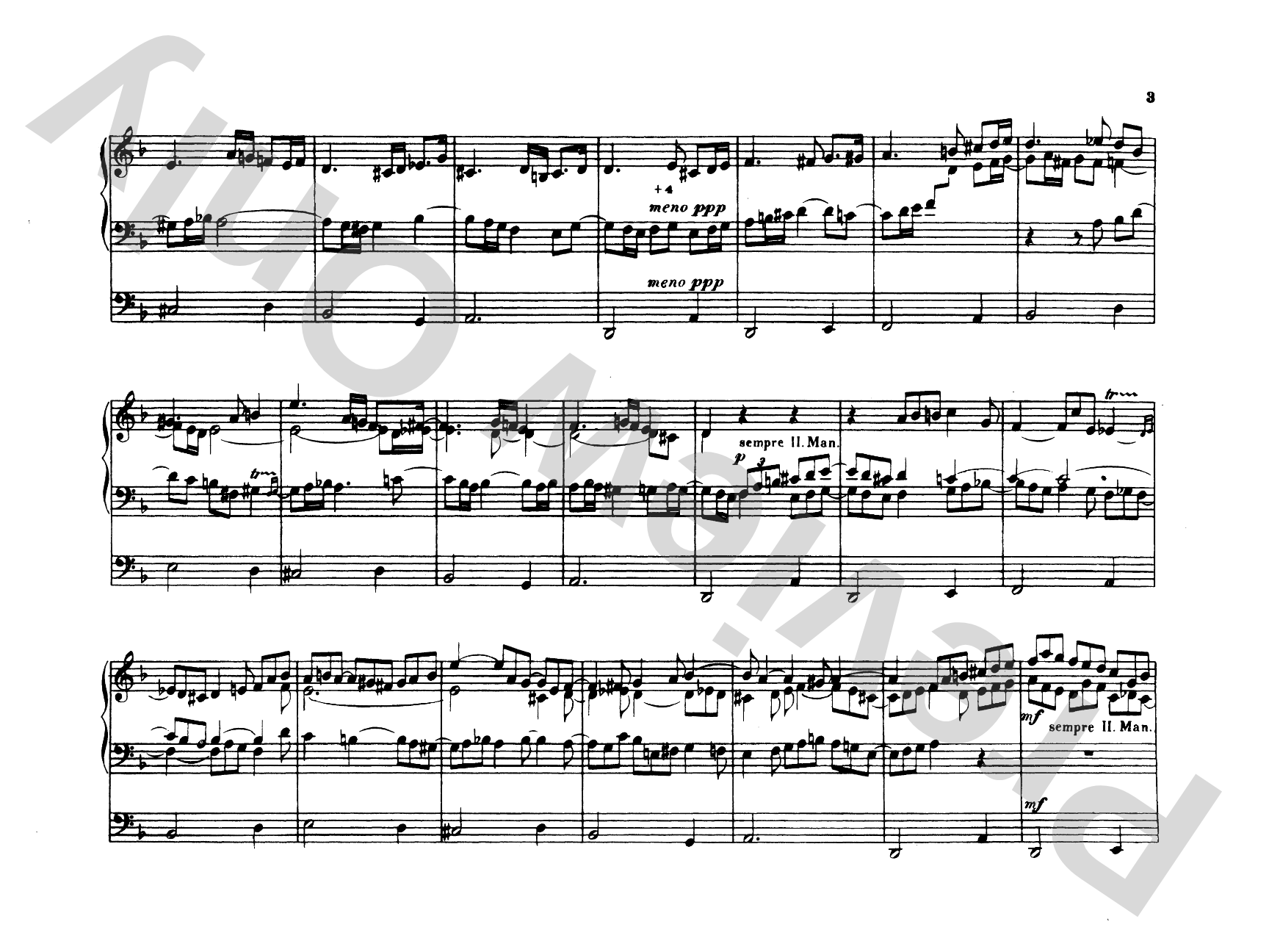 Reger: Introduction and Passacaglia: Organ Comb Bound Book