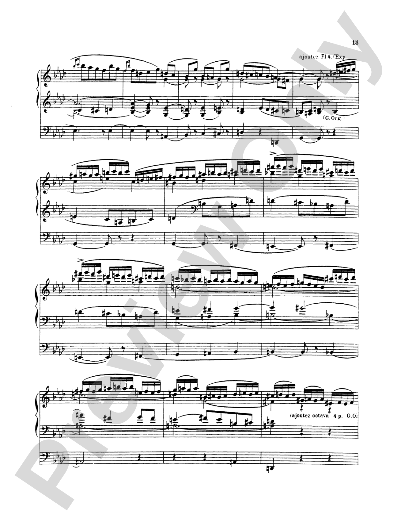 Bossi: Selected Organ Works