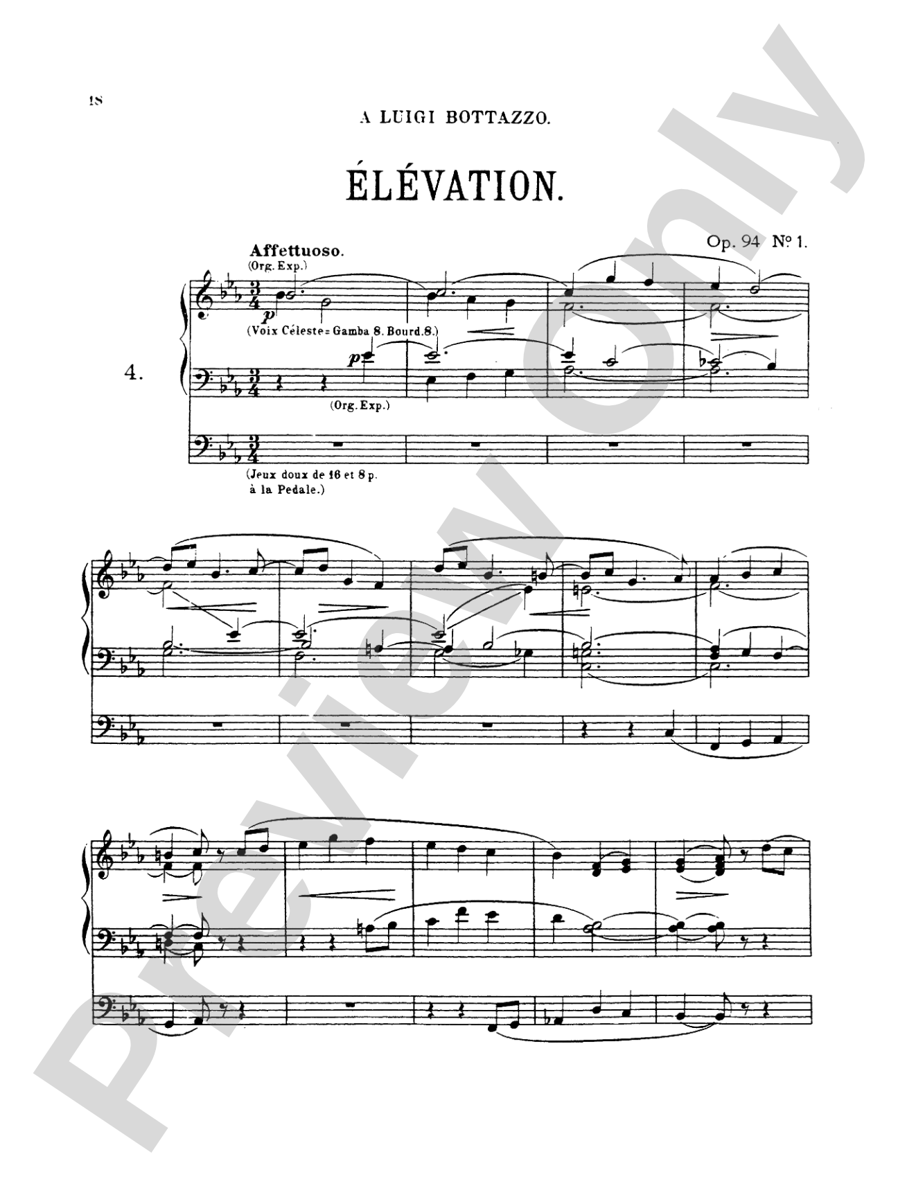 Bossi: Selected Organ Works