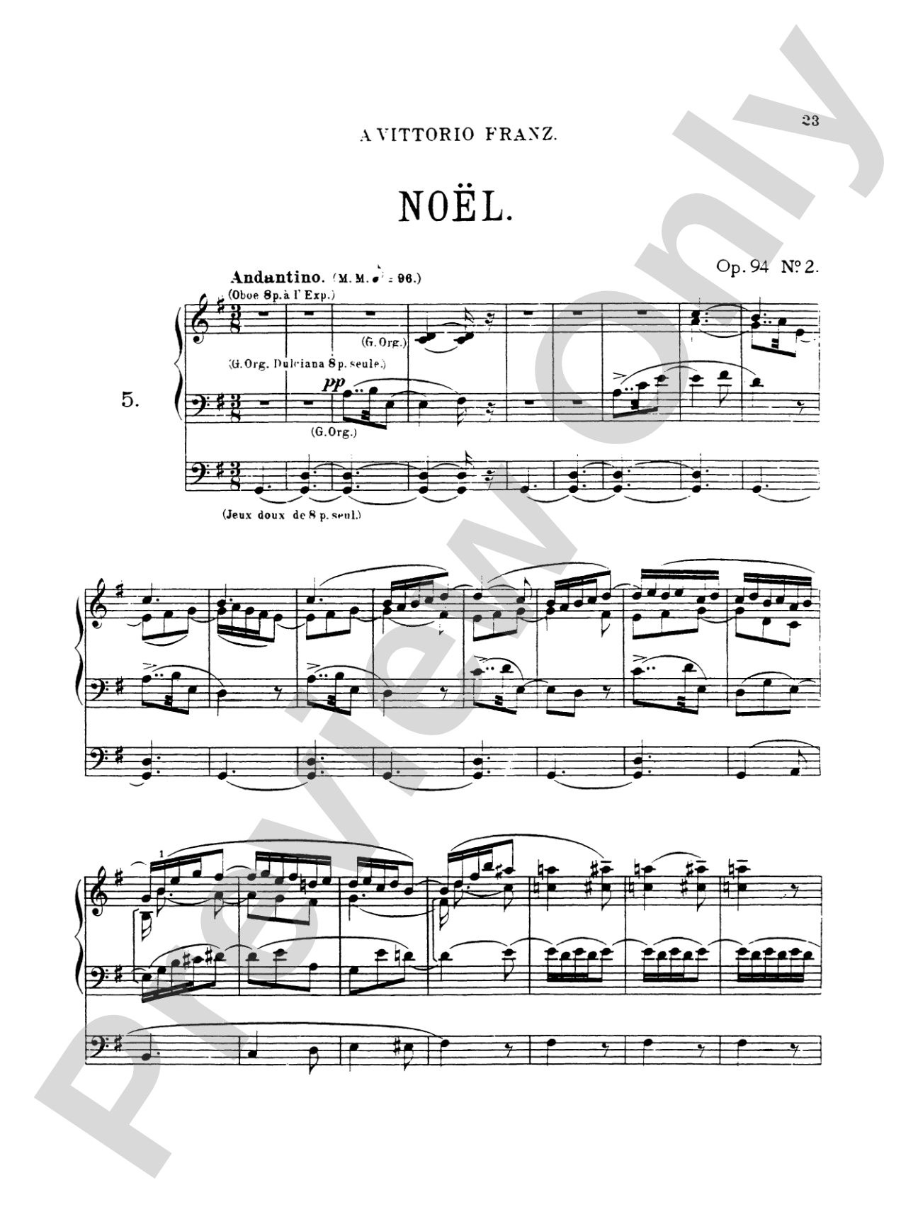Bossi: Selected Organ Works