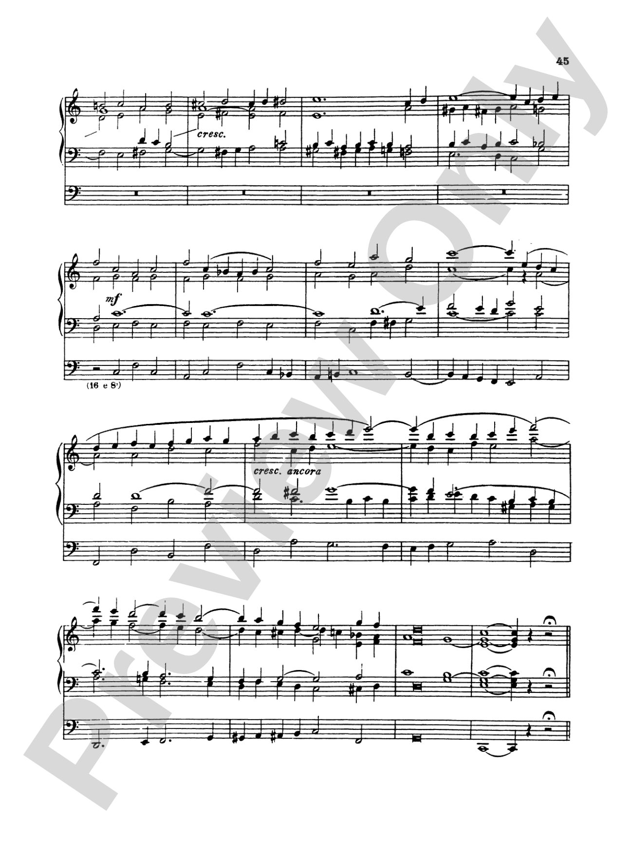 Bossi: Selected Organ Works
