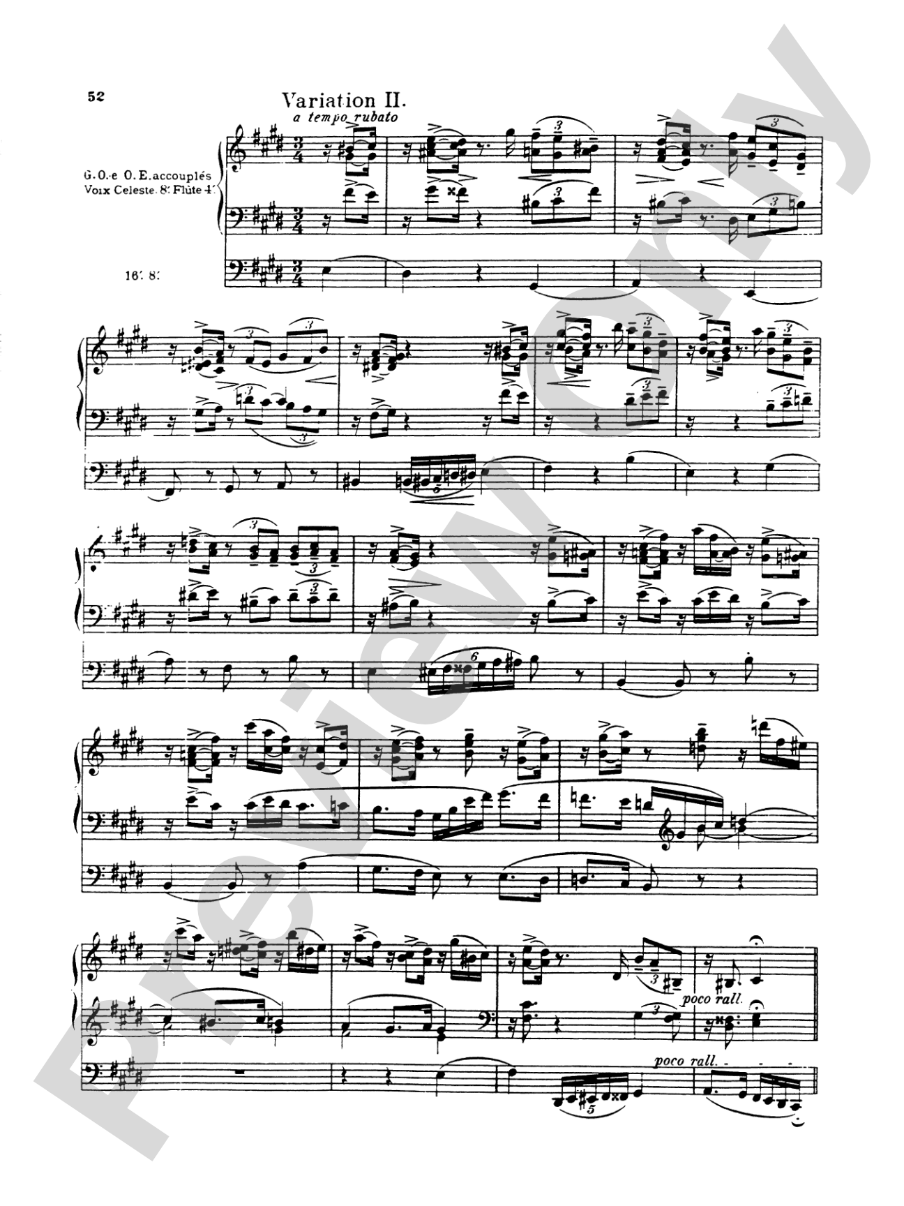 Bossi: Selected Organ Works