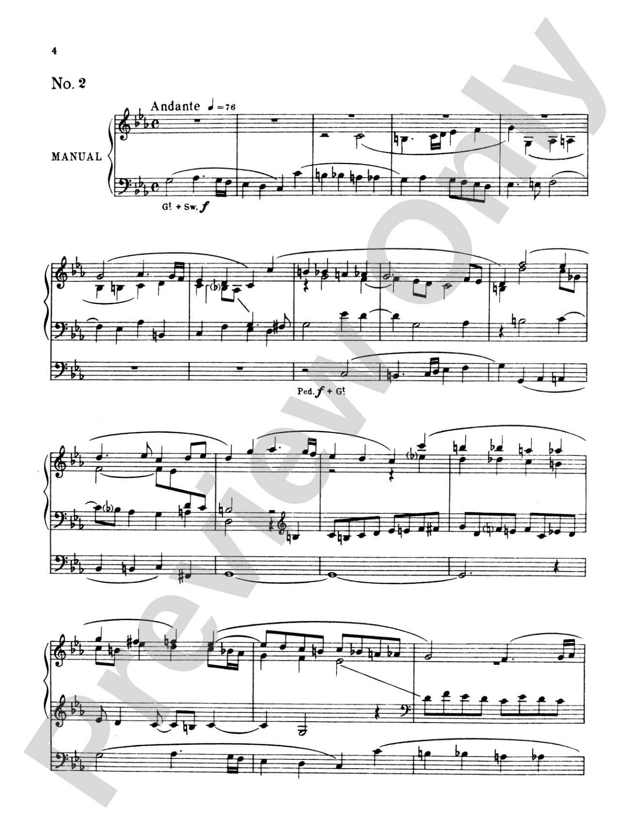 Rheinberger: Twelve Fughettas, Op. 123A