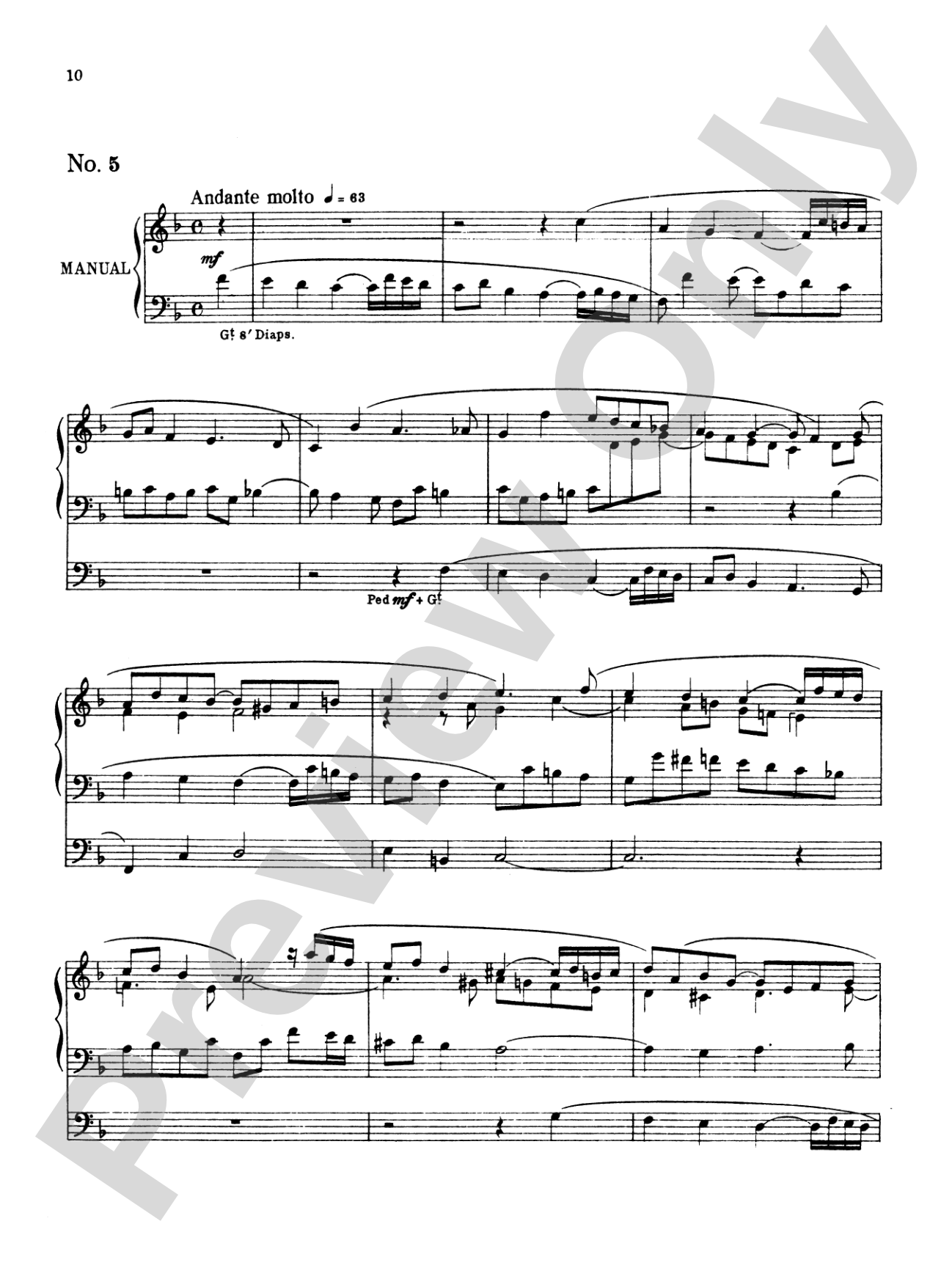 Rheinberger: Twelve Fughettas, Op. 123A