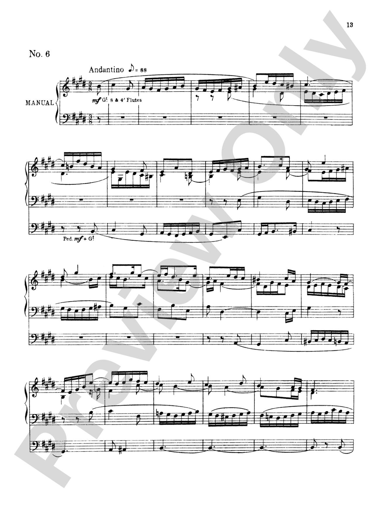 Rheinberger: Twelve Fughettas, Op. 123A