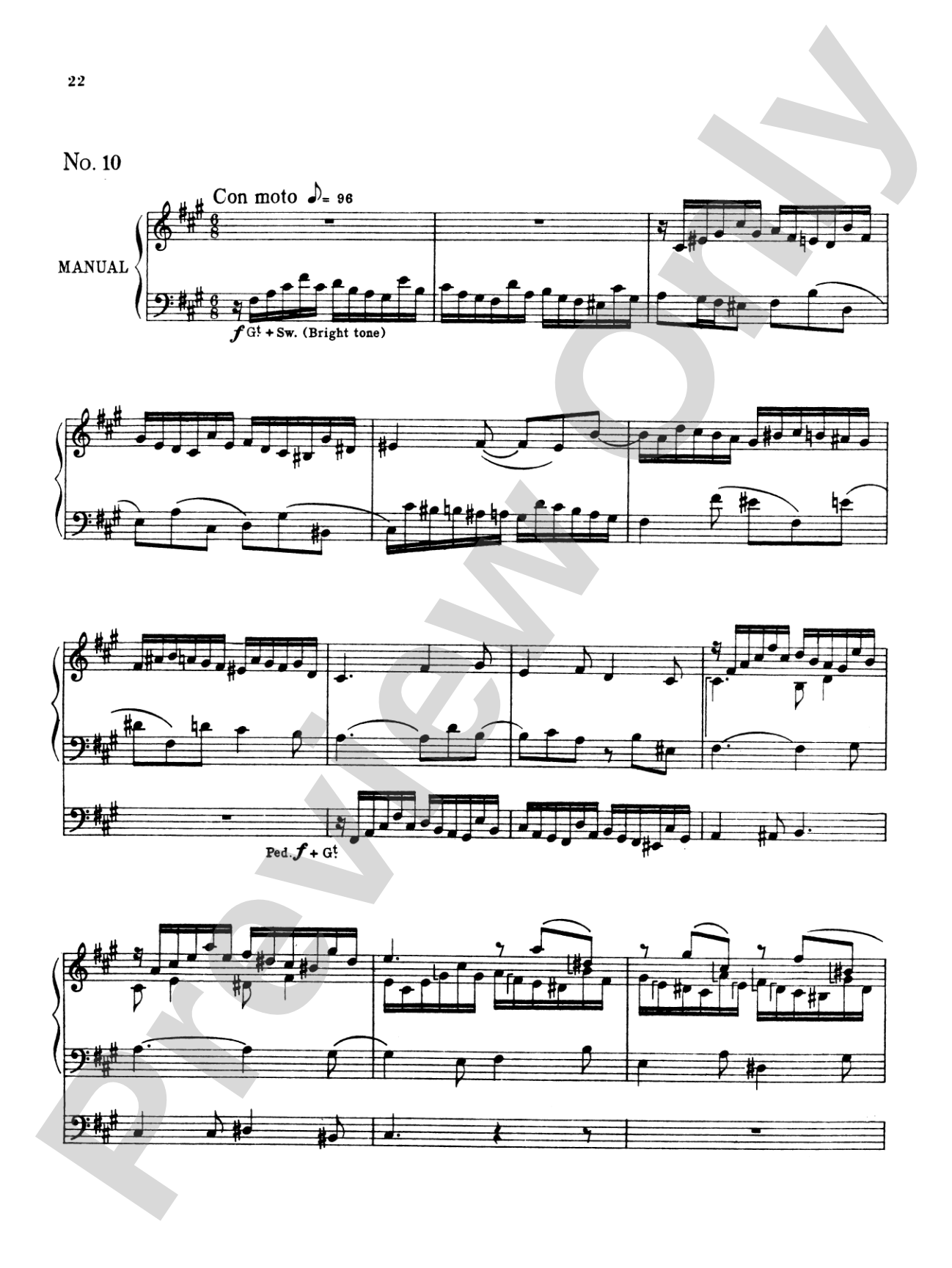 Rheinberger: Twelve Fughettas, Op. 123A