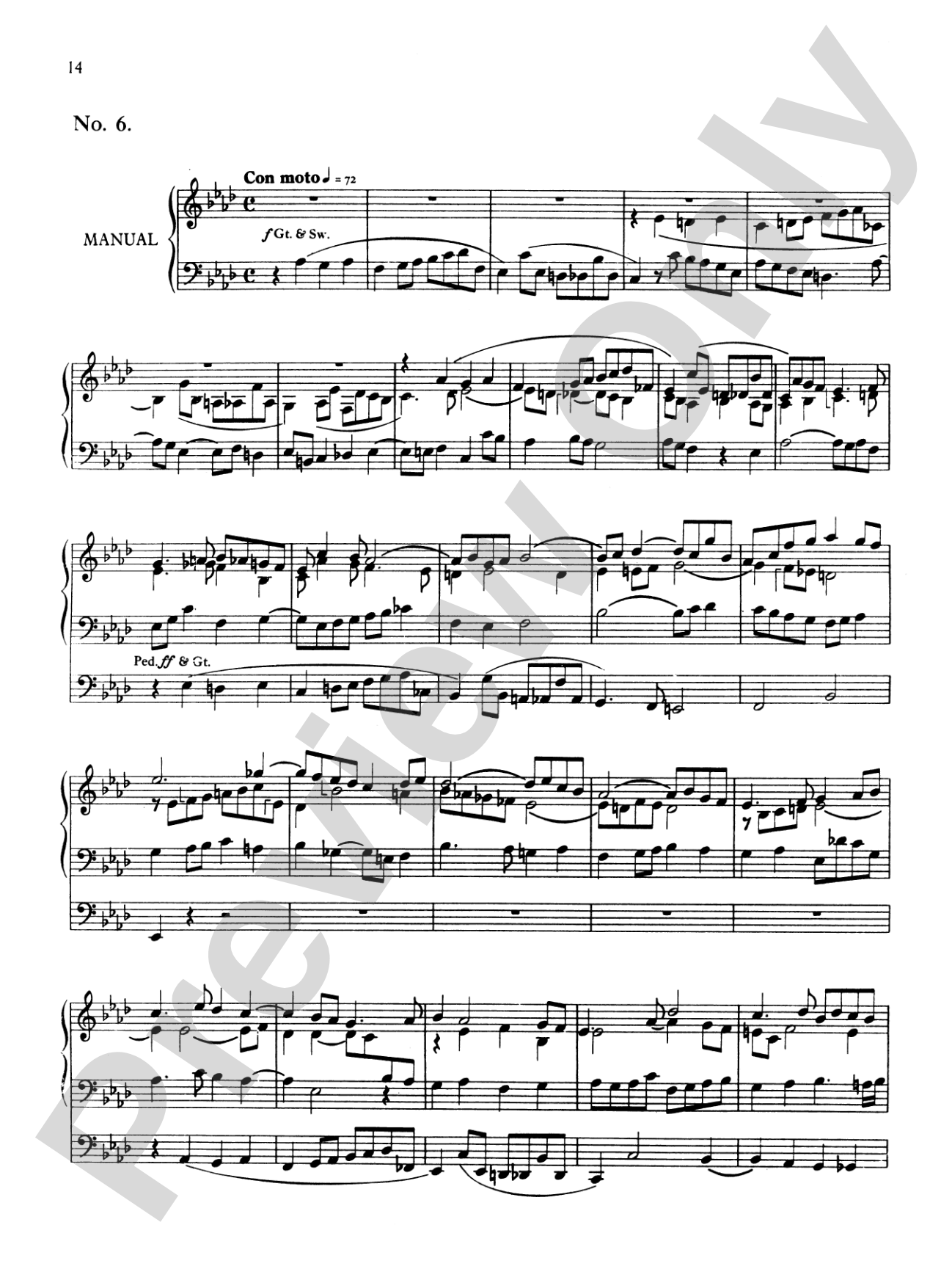 Rheinberger: Twelve Fughettas, Op. 123B