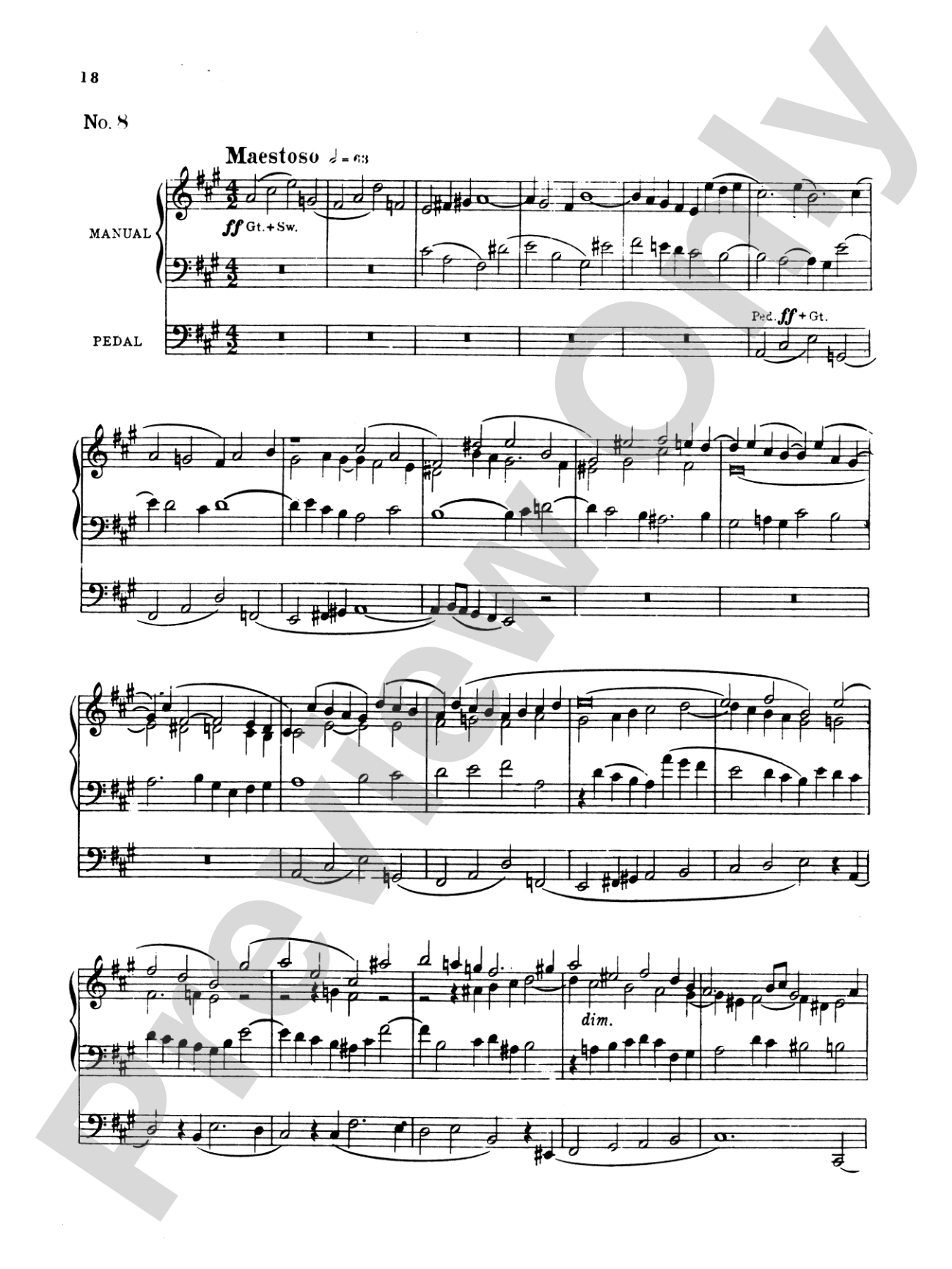 Rheinberger: Twelve Fughettas, Op. 123B