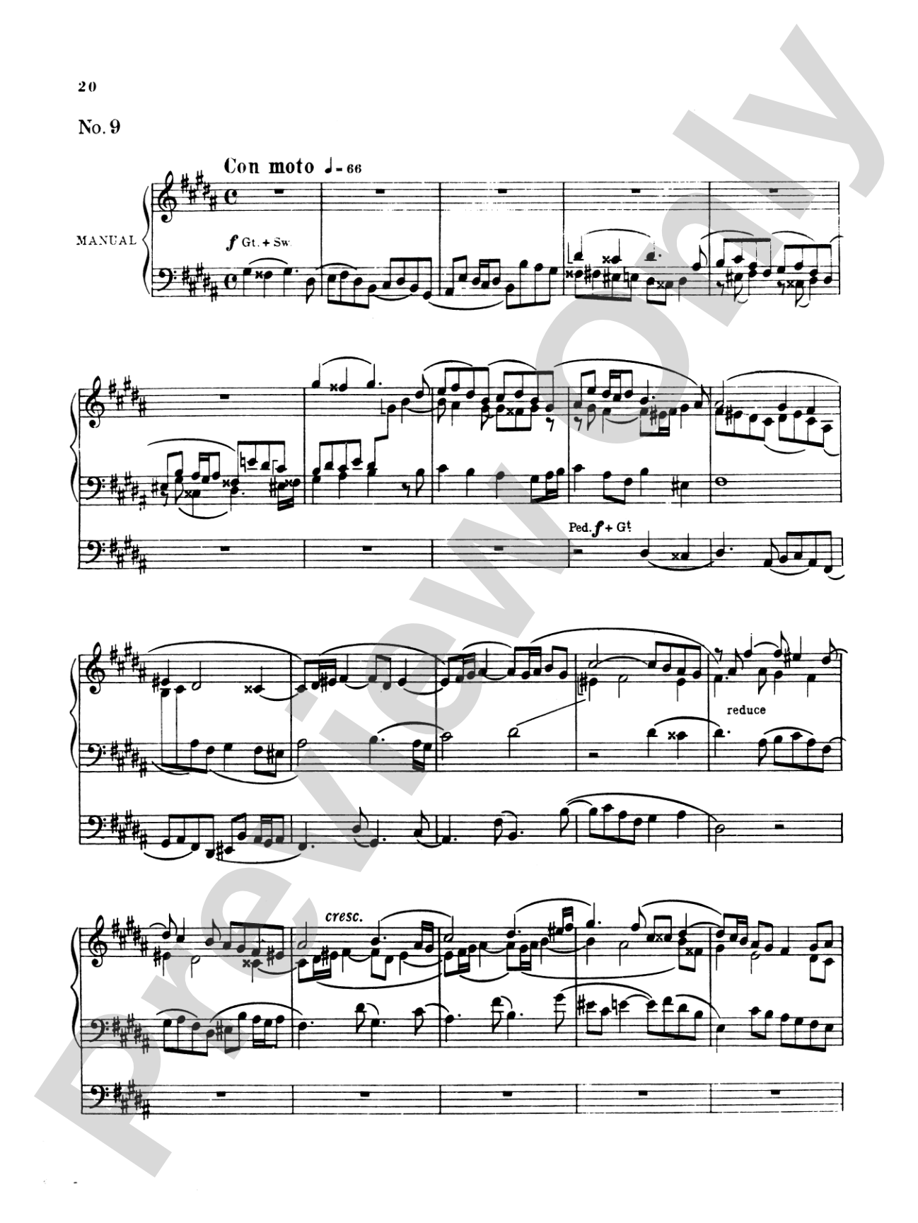 Rheinberger: Twelve Fughettas, Op. 123B