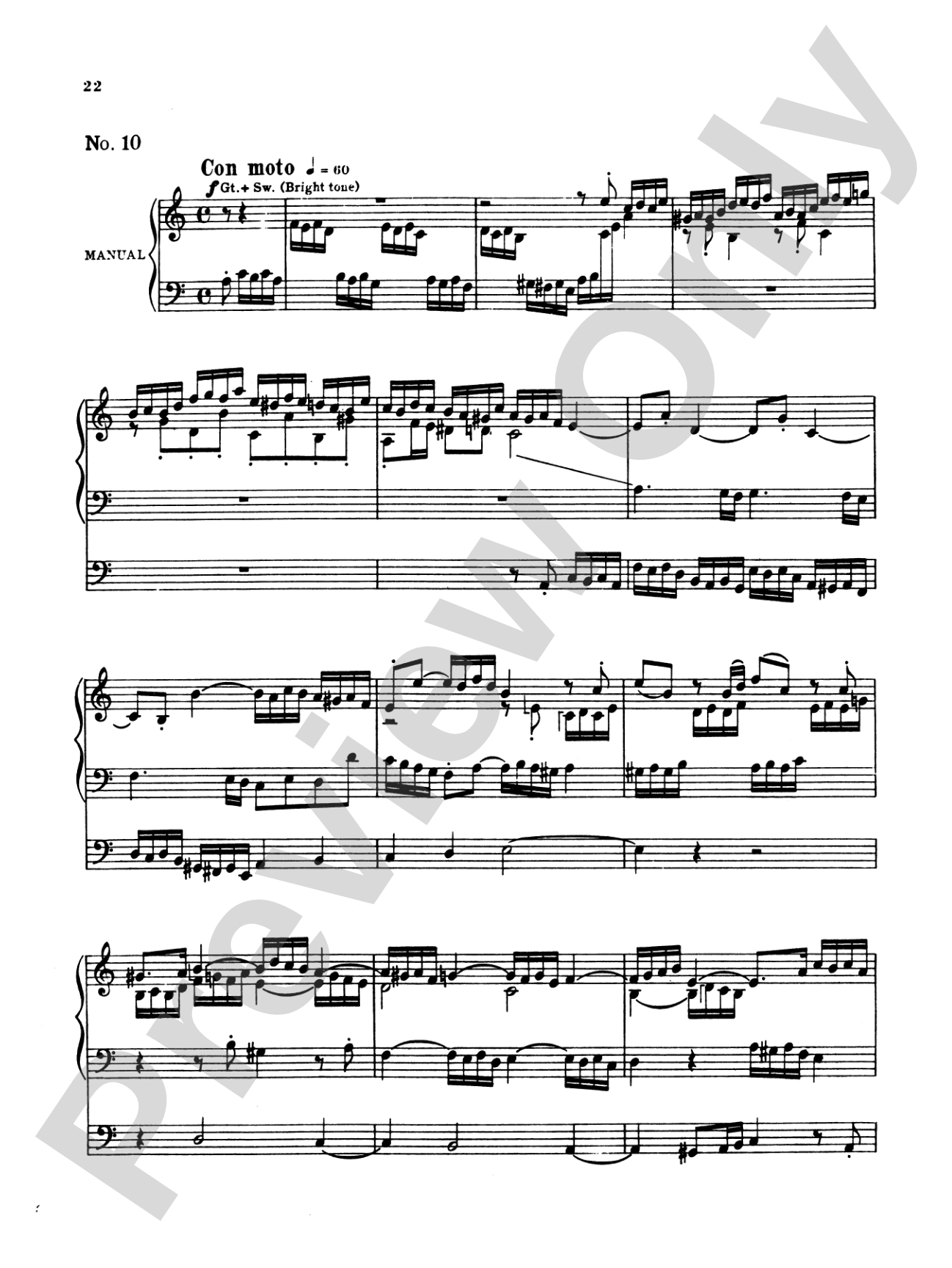 Rheinberger: Twelve Fughettas, Op. 123B