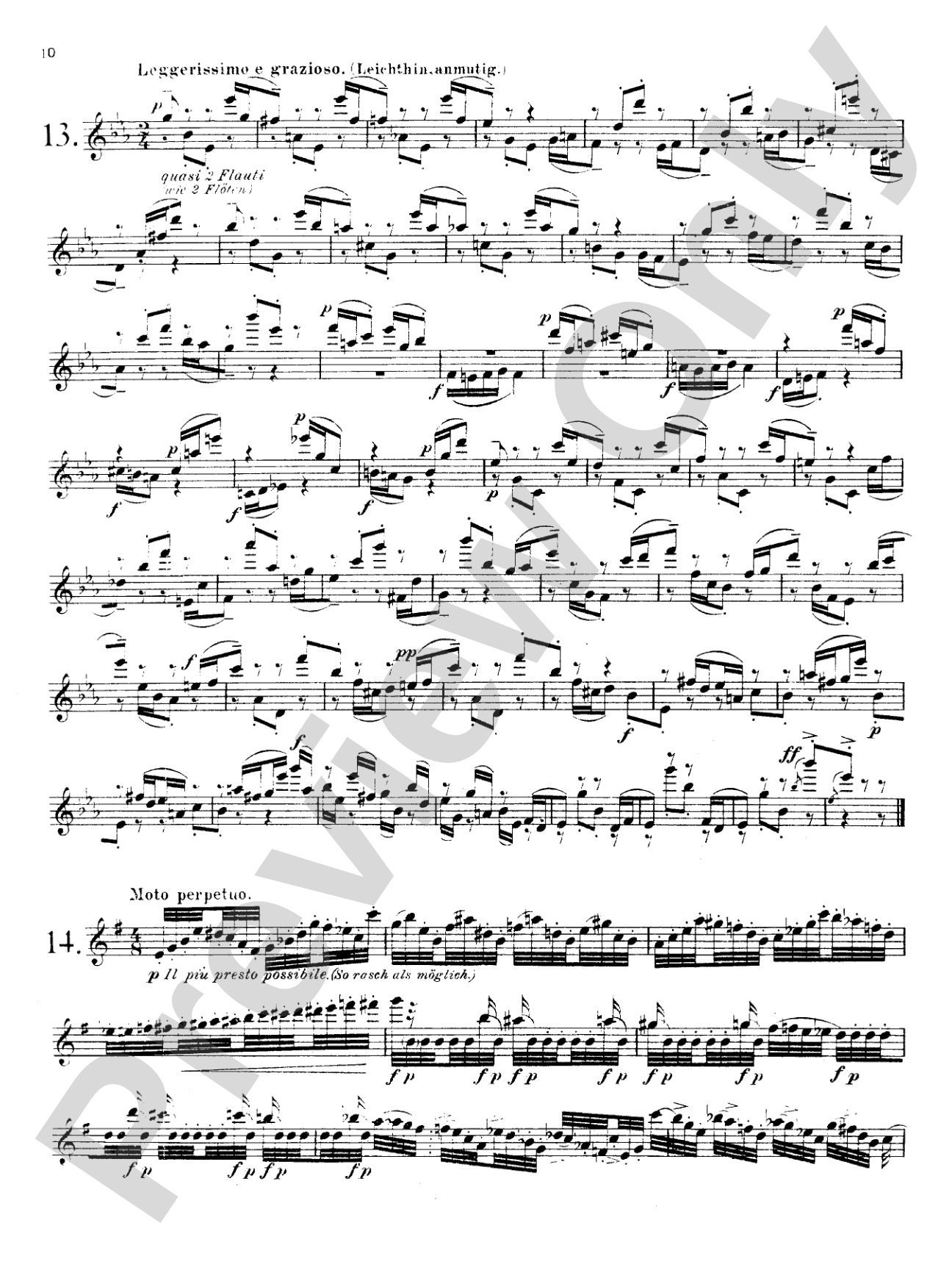Karg-Elert: Thirty Studies, Op. 107: Flute Book