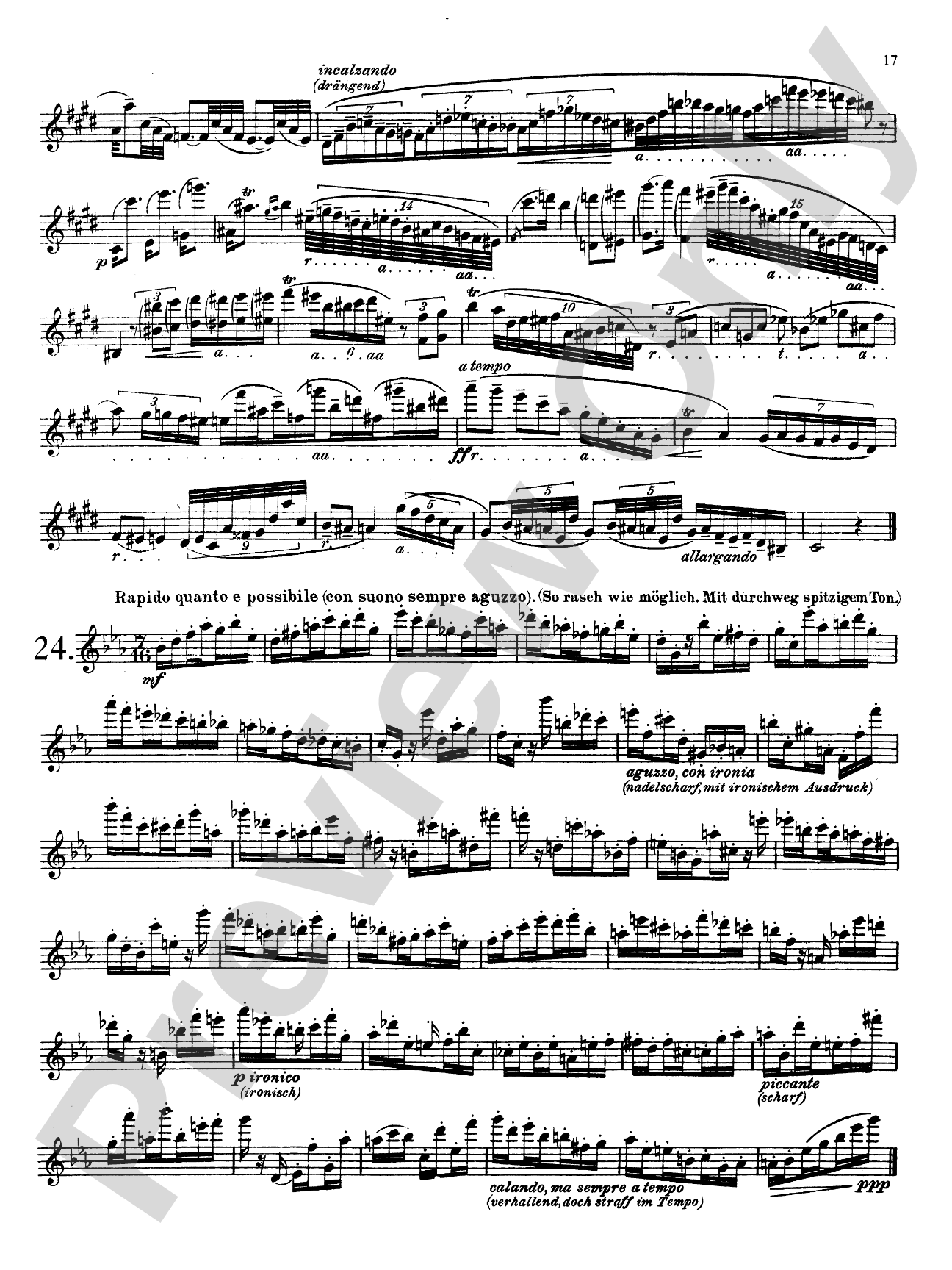 Karg-Elert: Thirty Studies, Op. 107: Flute Book