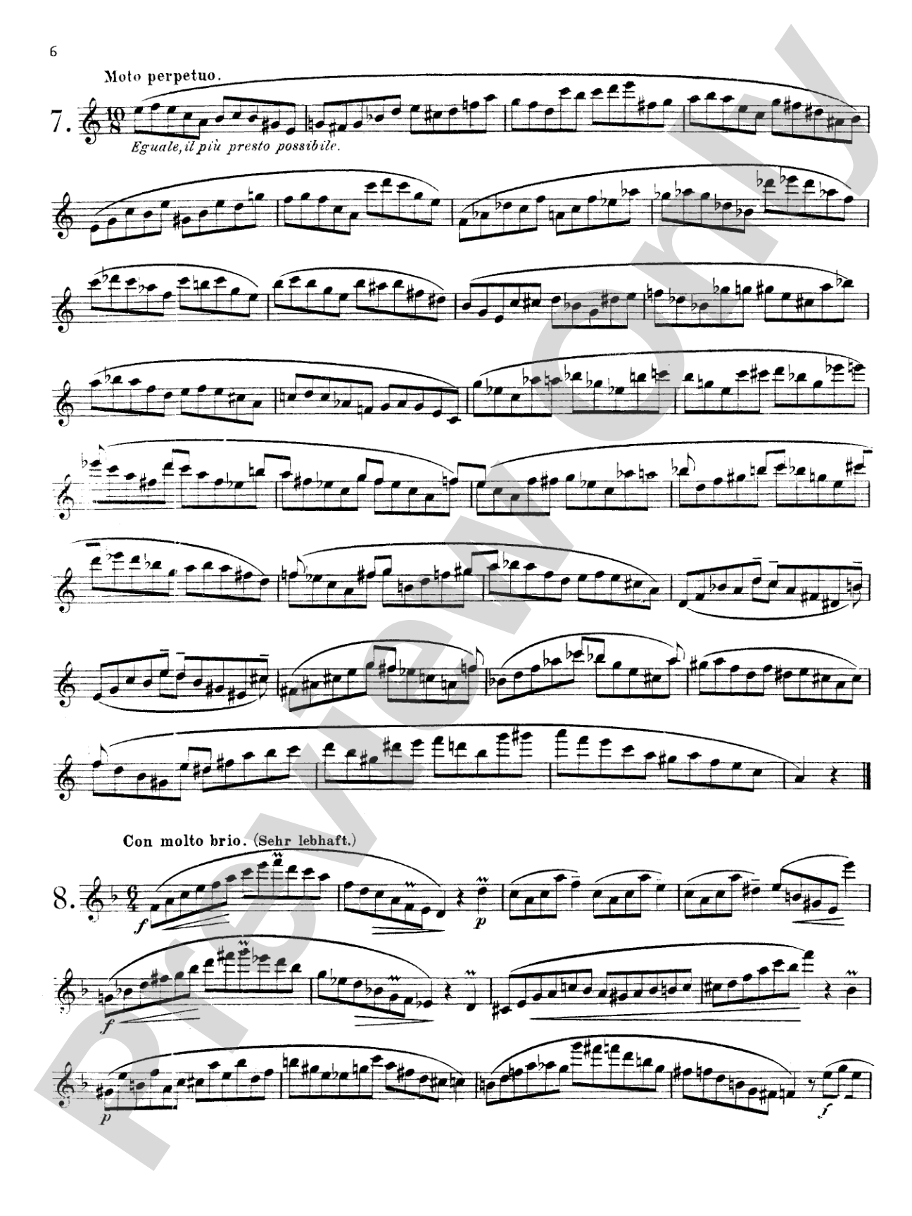Karg-Elert: Thirty Studies, Op. 107: Flute Book