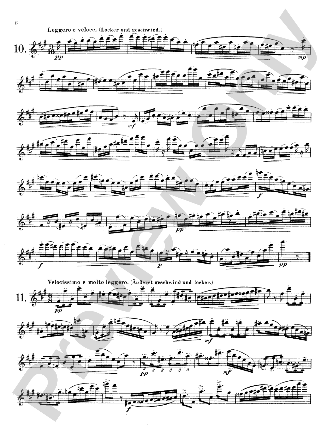 Karg-Elert: Thirty Studies, Op. 107: Flute Book