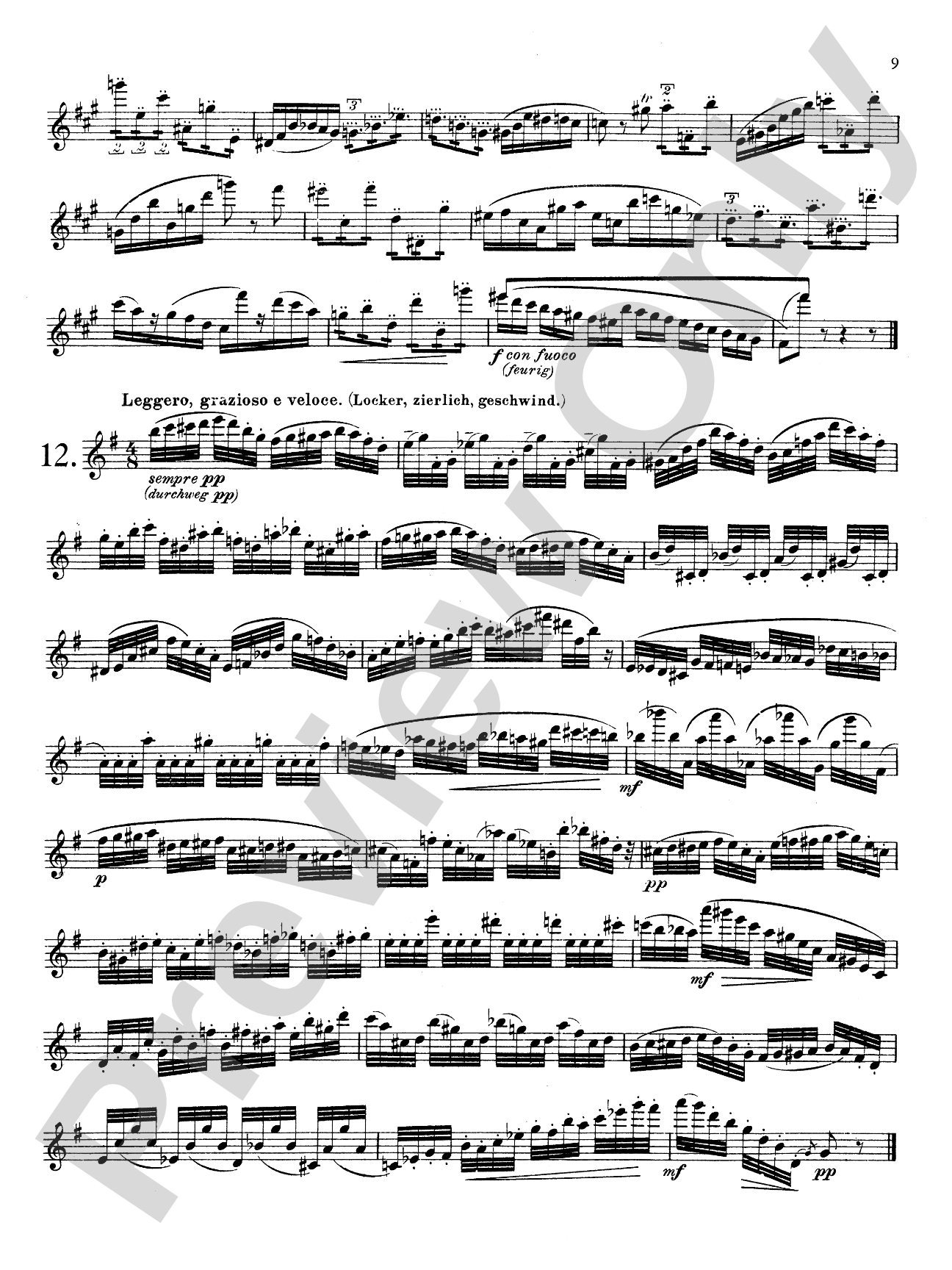 Karg-Elert: Thirty Studies, Op. 107: Flute Book