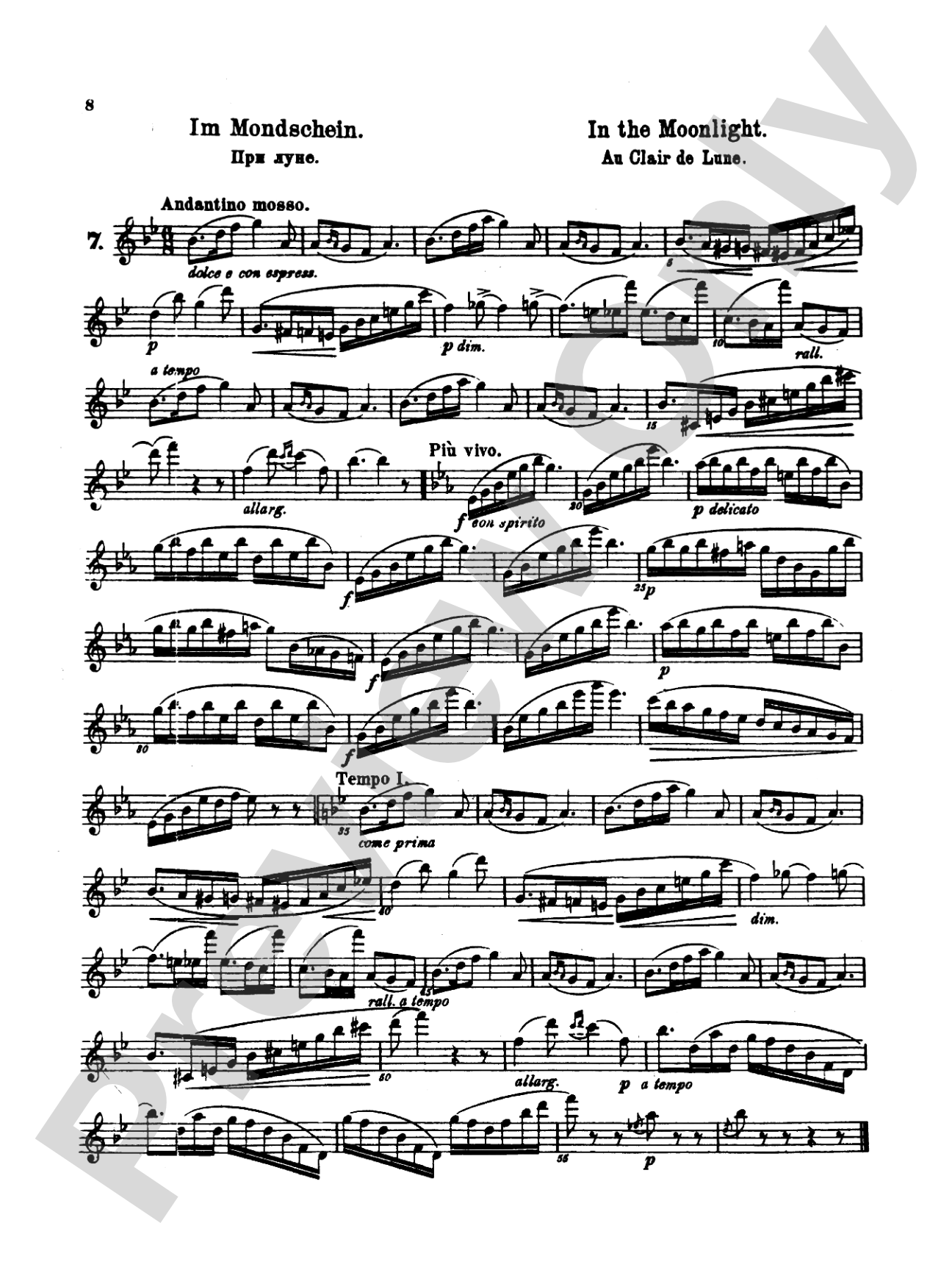Köhler: Twenty-Five Romantic Etudes, Op. 66