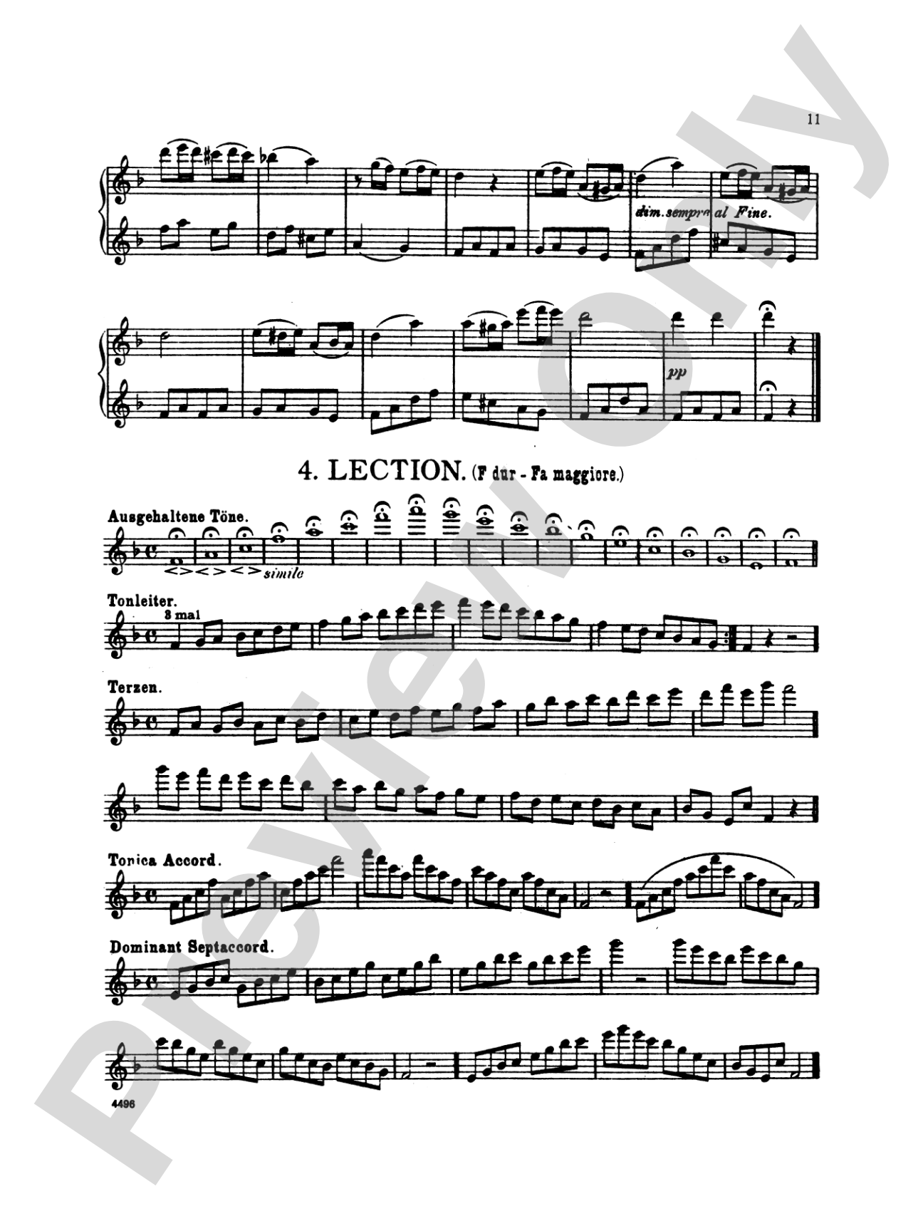 Köhler: Twenty Easy Melodic Progressive Exercises, Op. 93 (Volume I, Nos. 1-10)