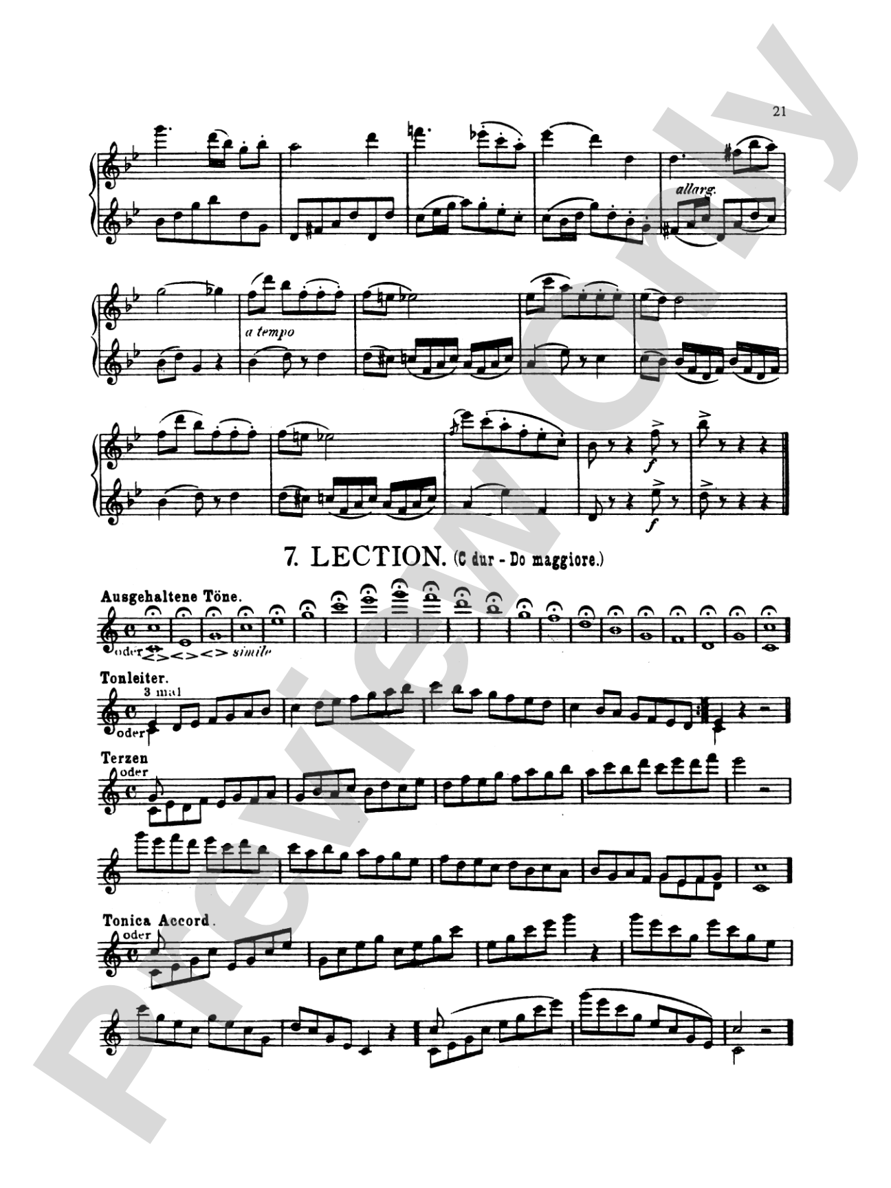 Köhler: Twenty Easy Melodic Progressive Exercises, Op. 93 (Volume I, Nos. 1-10)