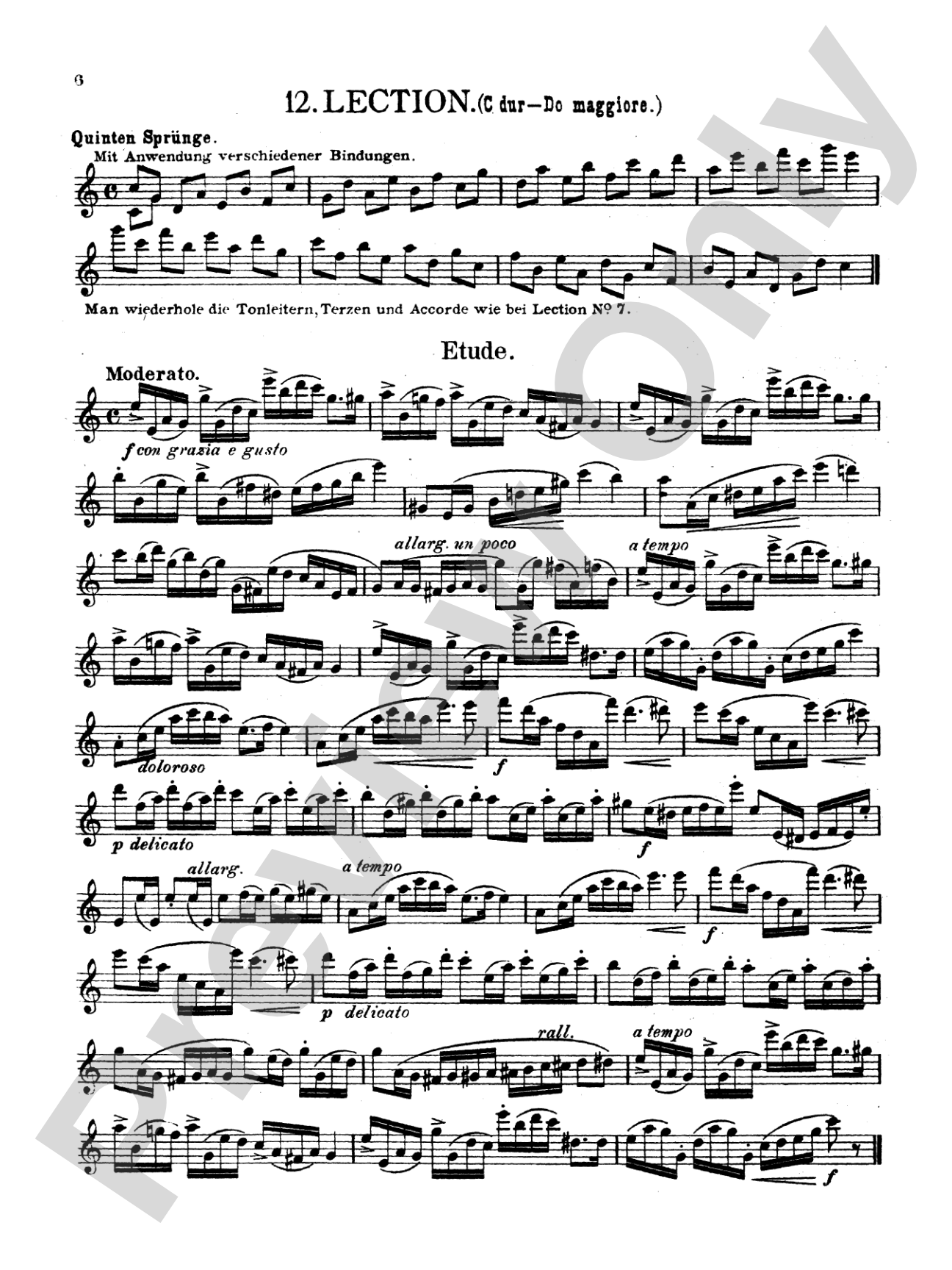 Köhler: Twenty Easy Melodic Progressive Exercises, Op. 93 (Volume II, Nos. 11-20)