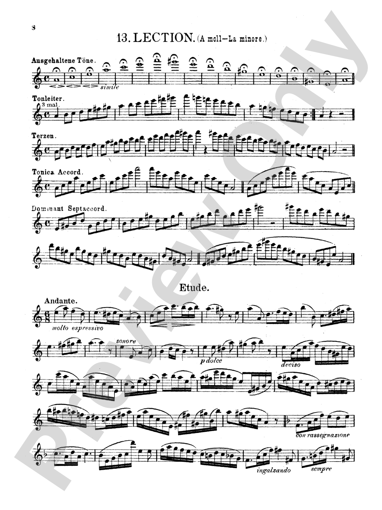 Köhler: Twenty Easy Melodic Progressive Exercises, Op. 93 (Volume II, Nos. 11-20)