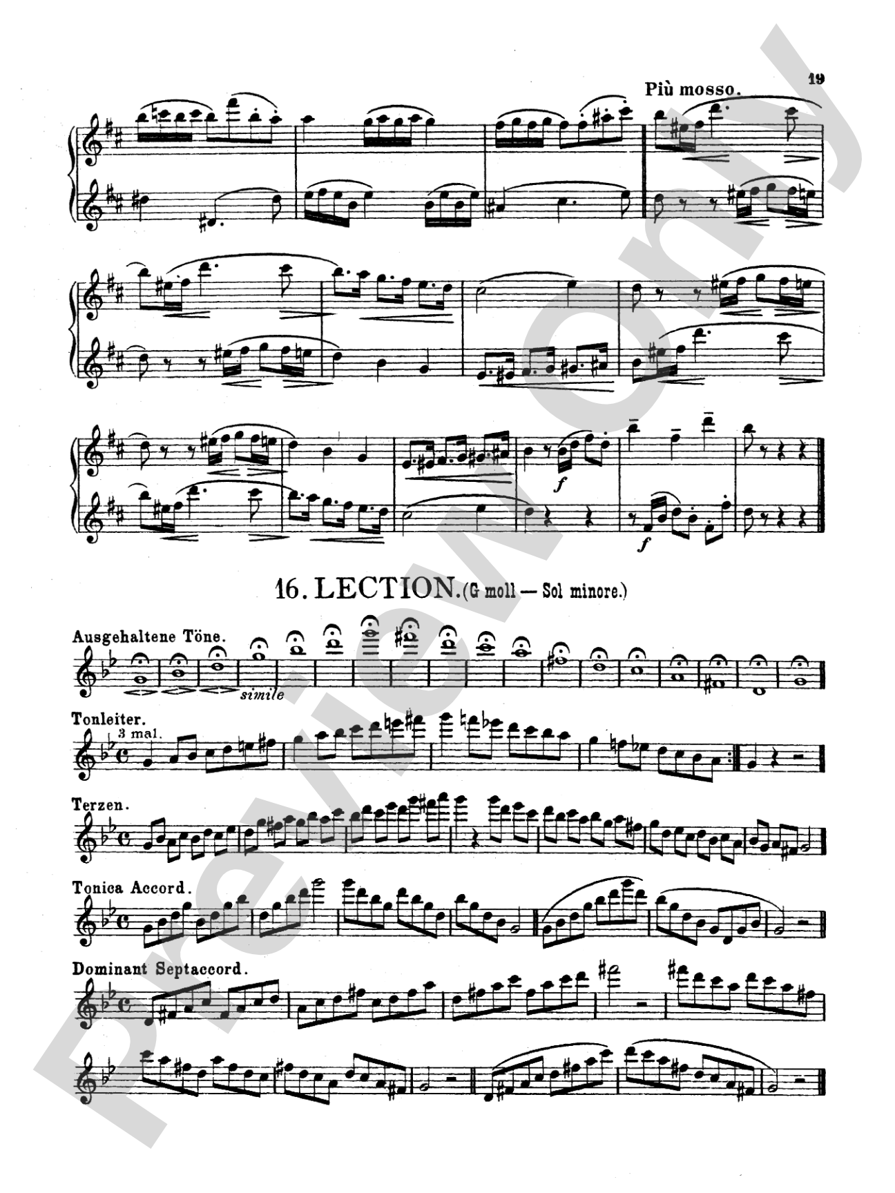 Köhler: Twenty Easy Melodic Progressive Exercises, Op. 93 (Volume II, Nos. 11-20)